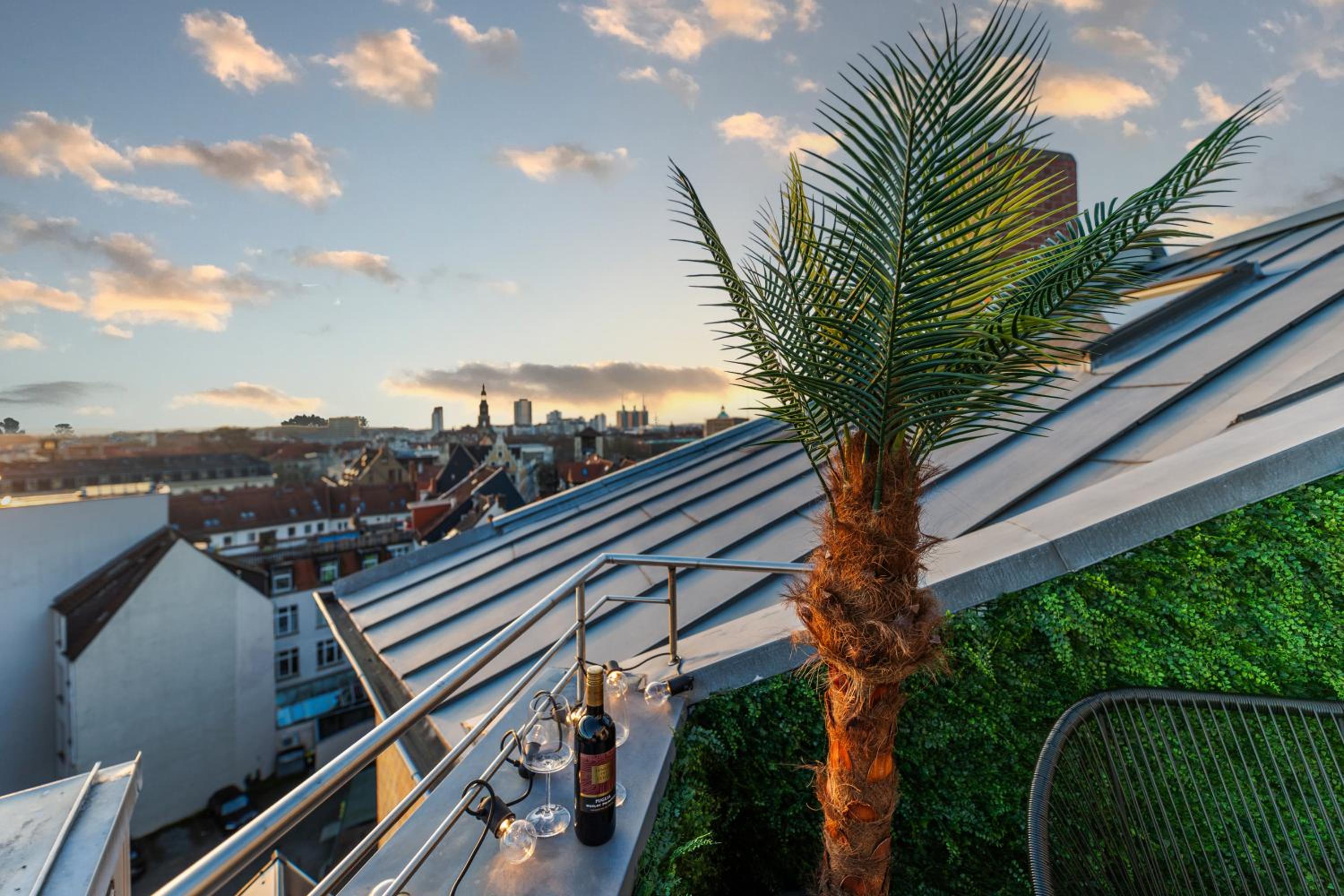 130 qm Maisonette-Penthouse - Dachterrasse mit exklusivem Panoramablick