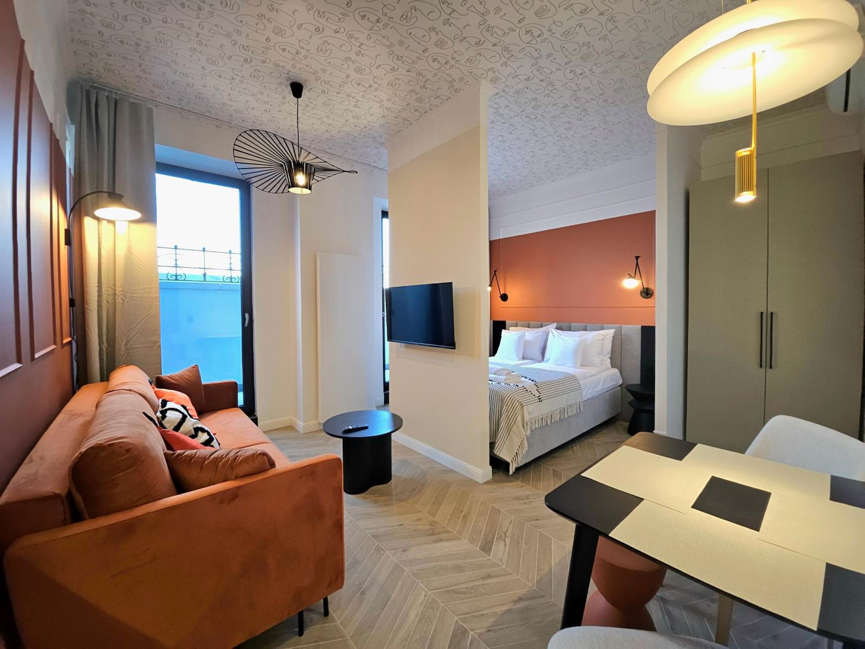 Roosevelta Residence Apartments - przy OFF Piotrkowska, FV - Klimatyzacja - WiFi, Orientarium, Atlas Arena, HopaLupa, Aquapark Fala, EC1
