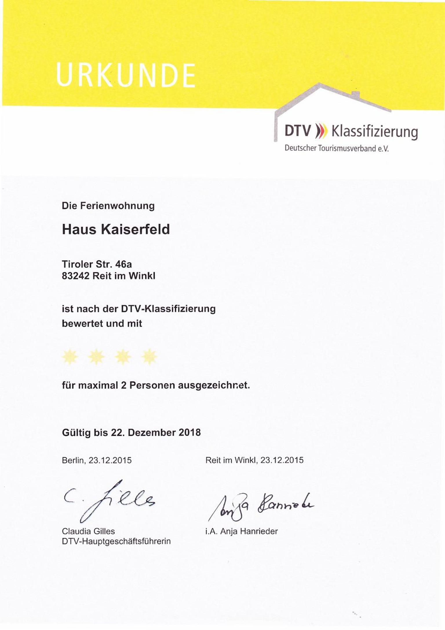 Ferienwohnung Kaiserfeld