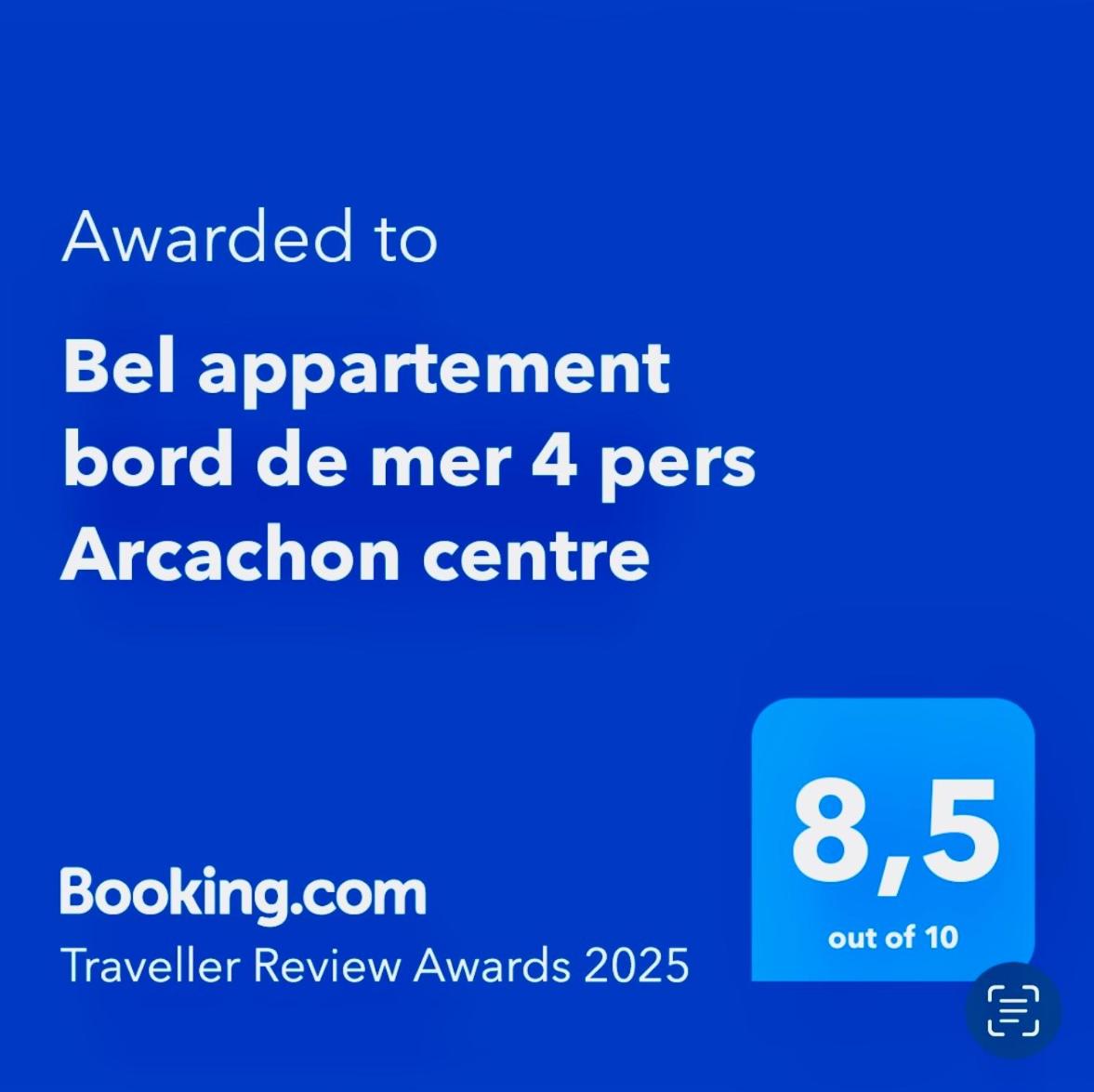 Bel appartement bord de mer 4 pers Arcachon centre