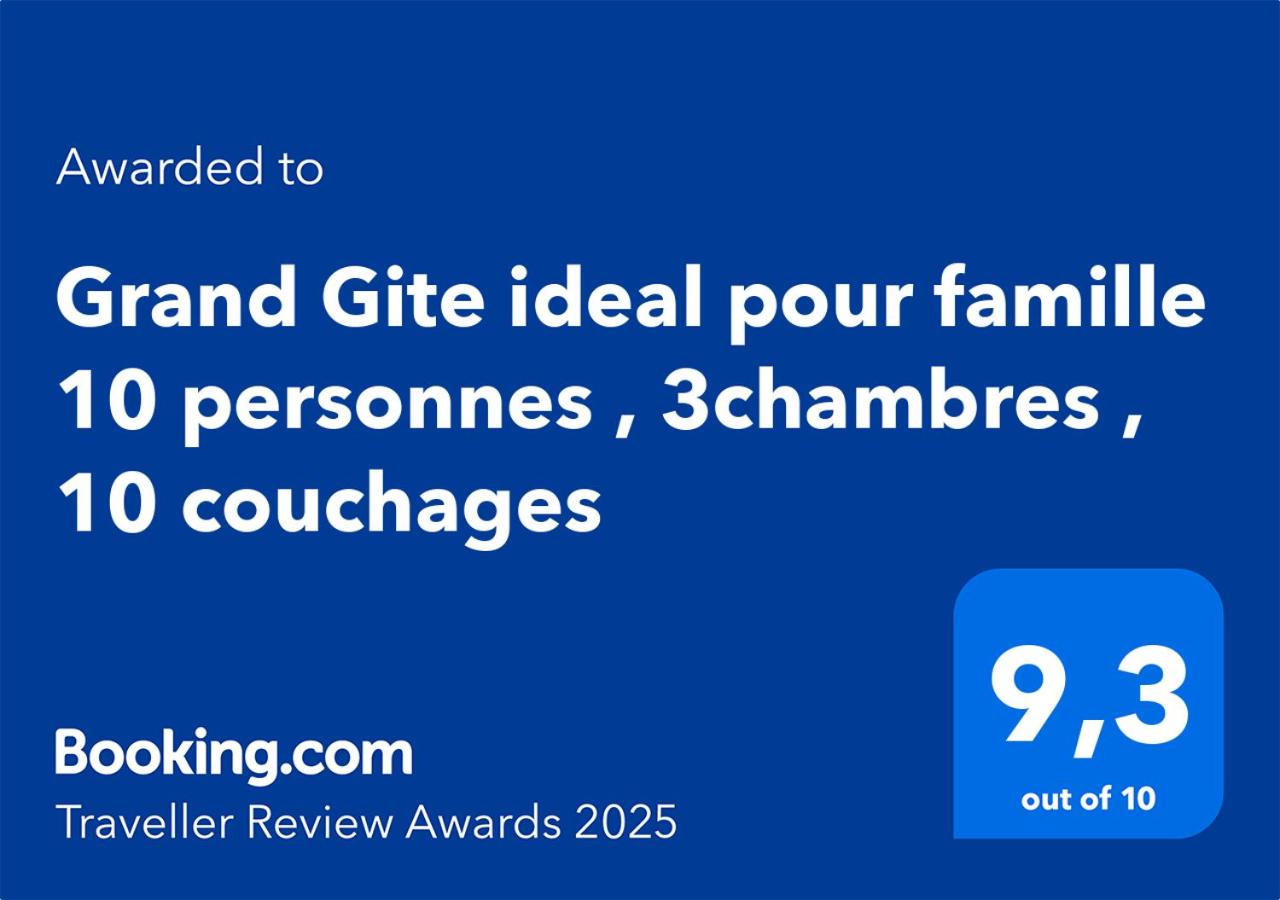 Grange normande XIXe Salon cathédrale & cheminée jardin 5000m 10 pers