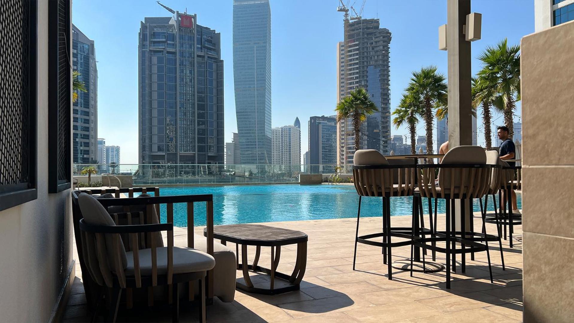 Keyrock Living - Studio with Burj Khalifa View