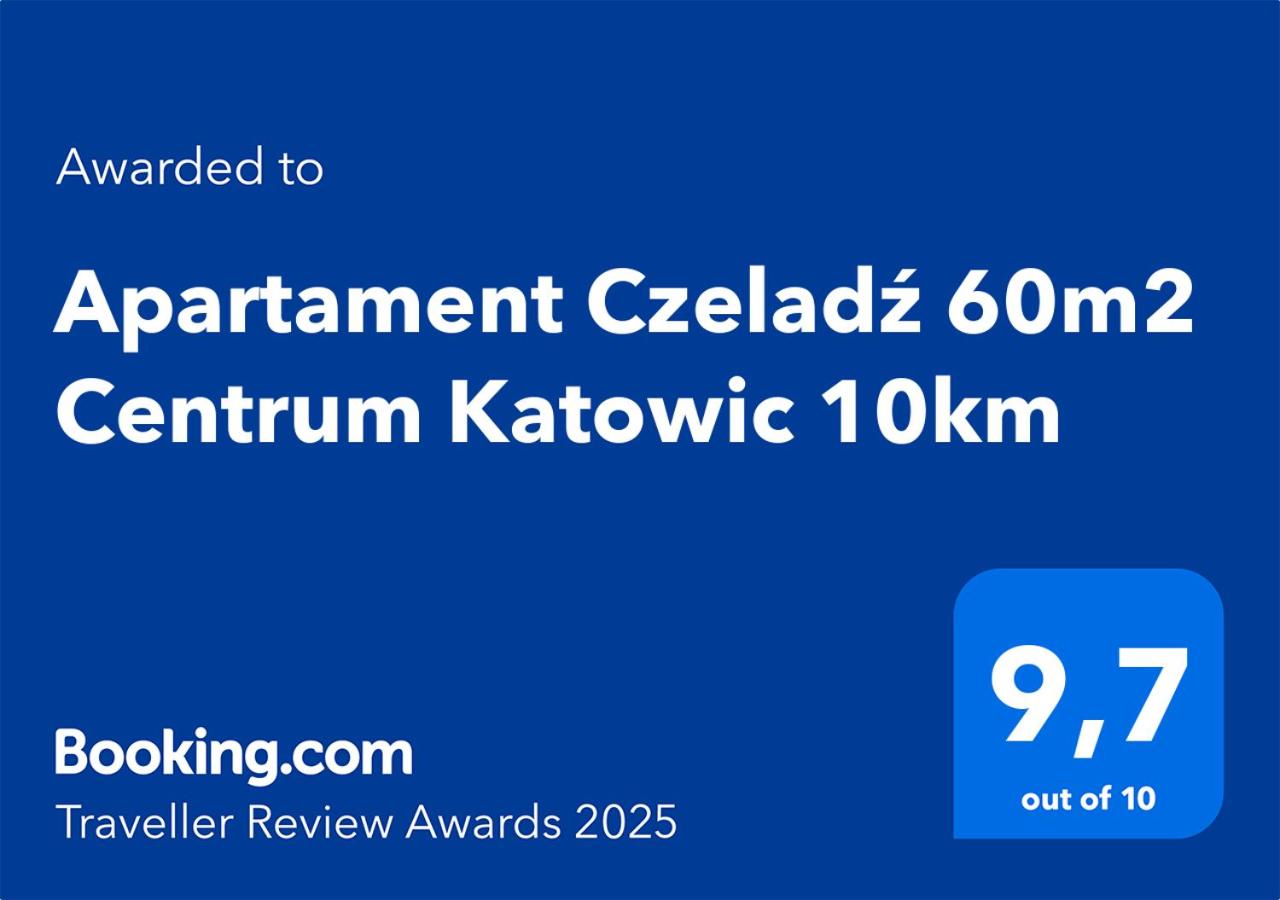 Apartament -Jak w domu- Czeladź 60m2 Centrum Katowic 10km