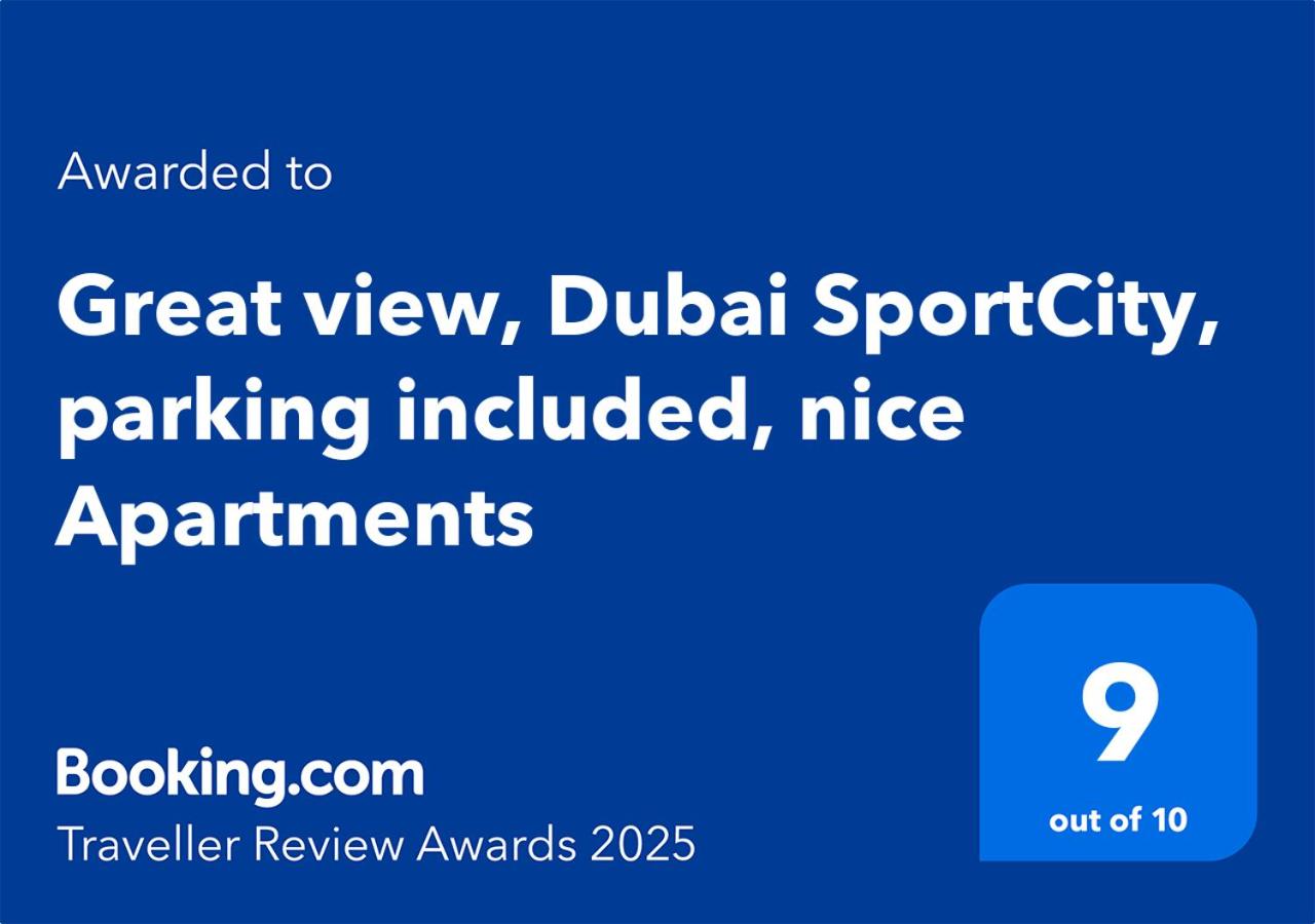 Big studio, Dubai SportCity, parking included