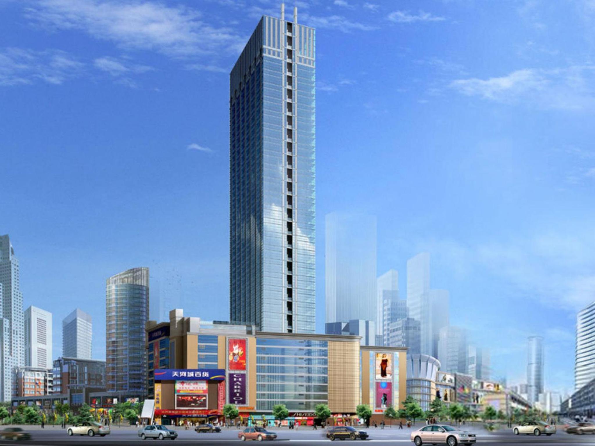 Barton International Residence Guangzhou - located in the city center adjacent to Beijing Road Pedestrian Street and Dafo Temple and close to the subway