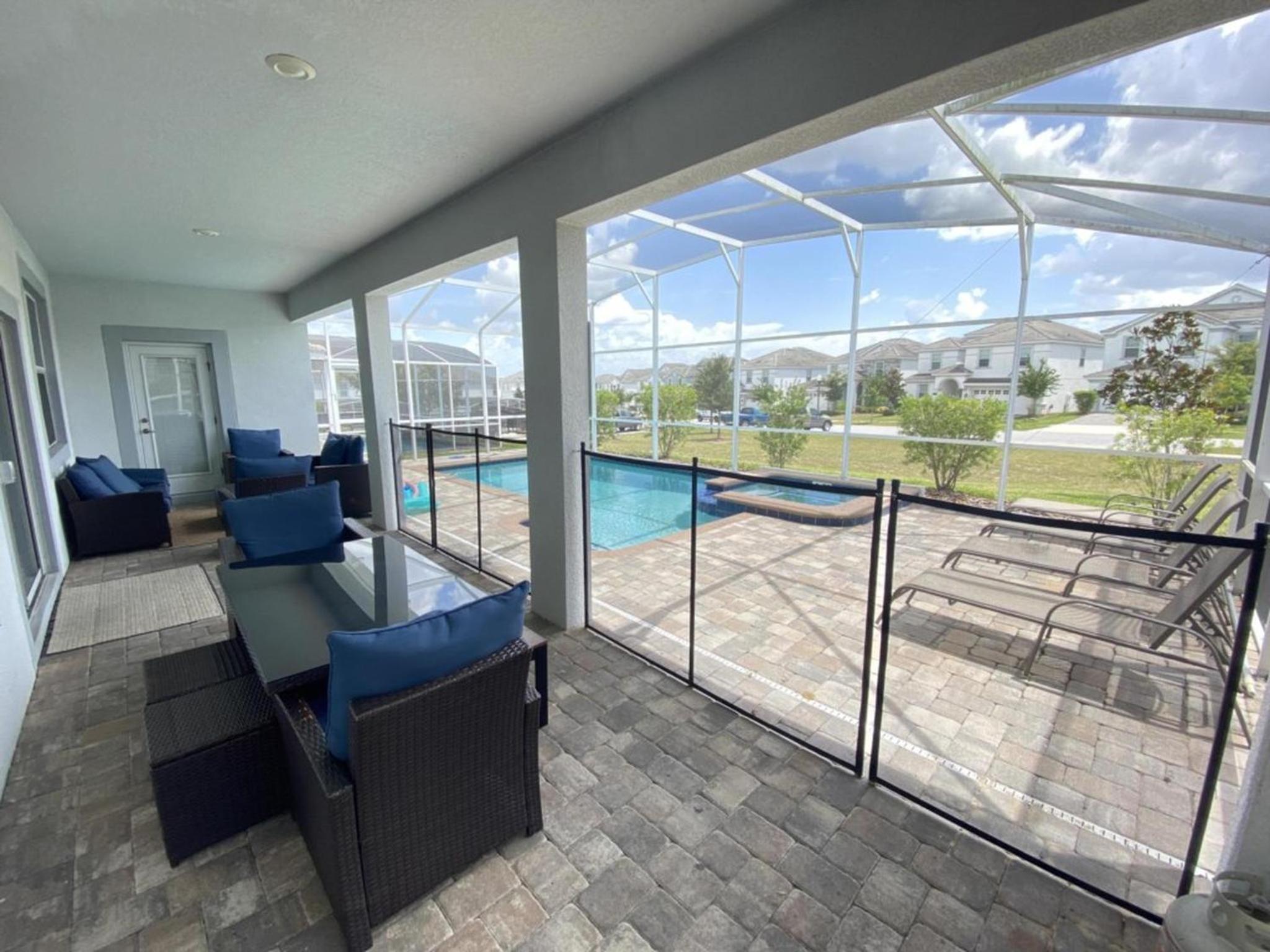 Champions Gate 6BR Villa | Pool & Spa Retreat
