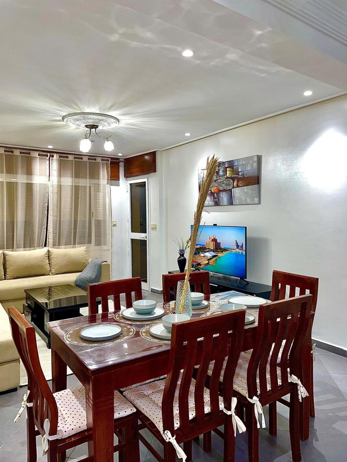 Sea view in Malabata Beach 1 Min From Beach & Train Station - 2 Bedrooms Apartment