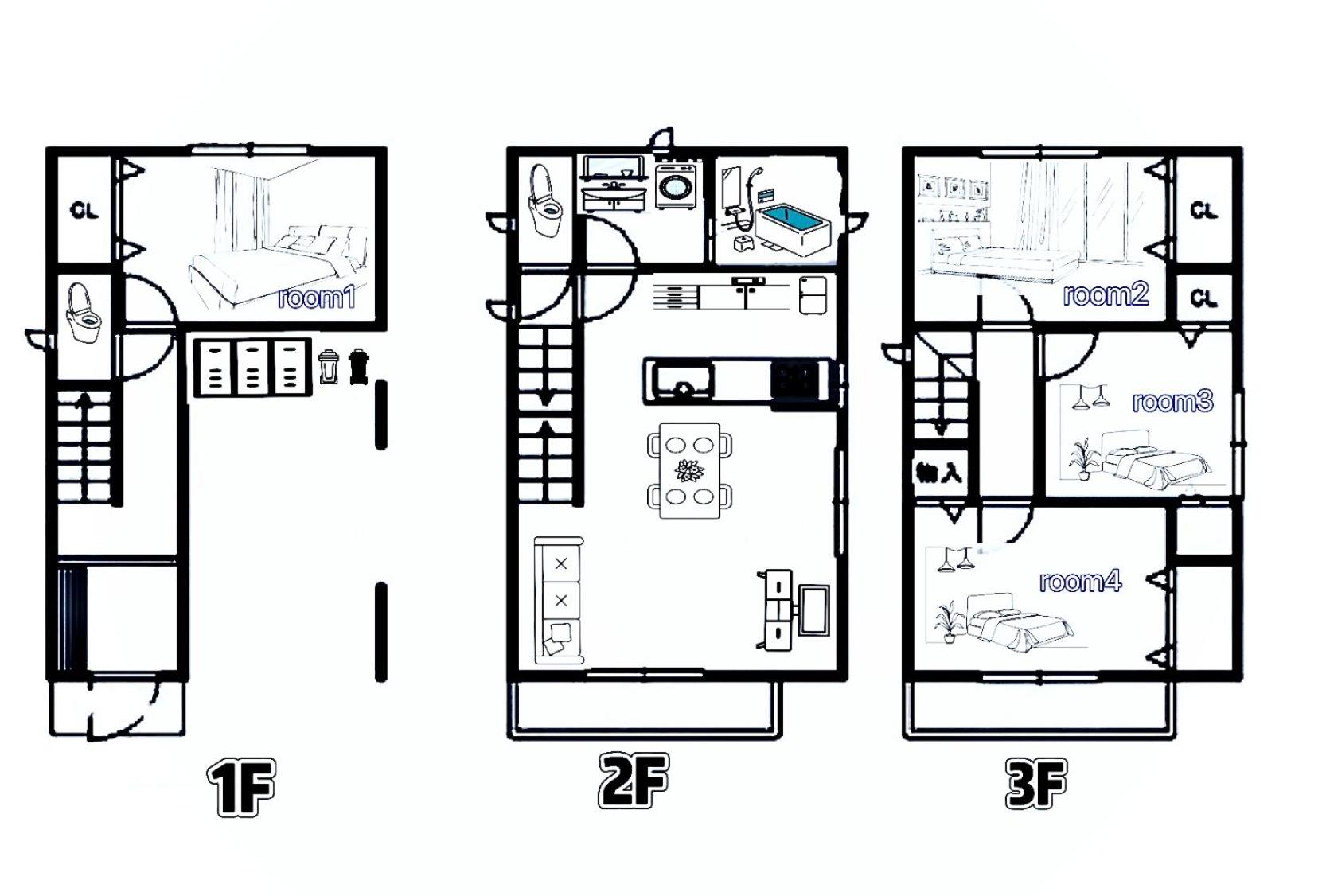 Guest House Kubo Homes Tenjin Dori