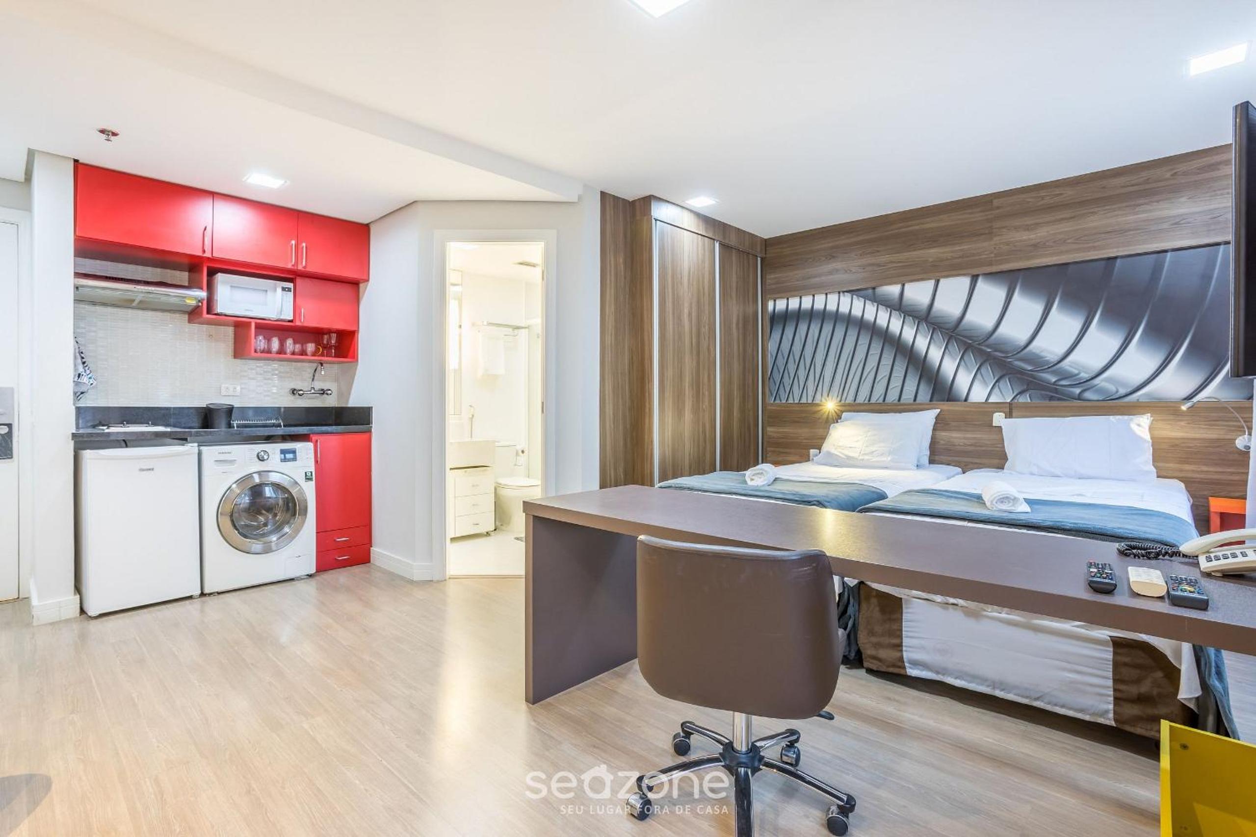 Modern studio just 300m from Moema metro SQC0810
