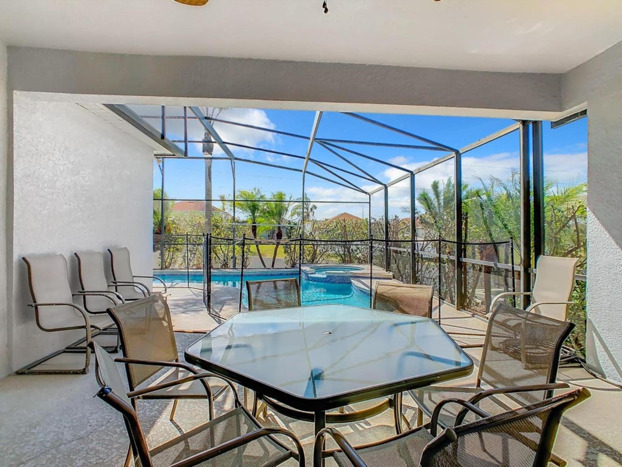 Elegant 5BR Home w/ Private Pool+Spa Near Disney