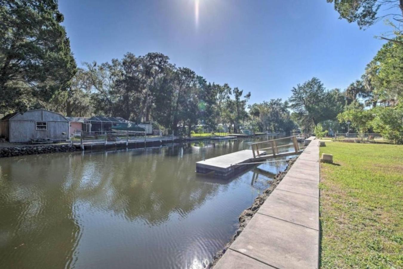 Salty Seahorse in Crystal River Canal Front