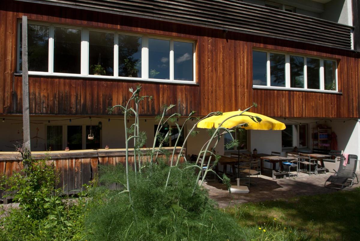 outdoor BBQ area