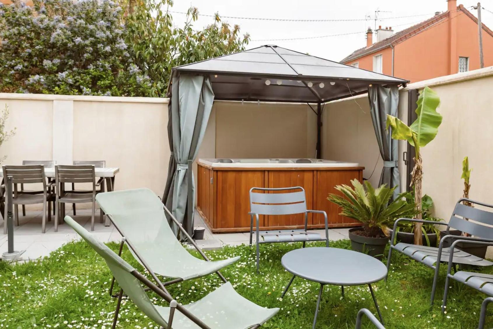 Studio indépendant avec Jacuzzi