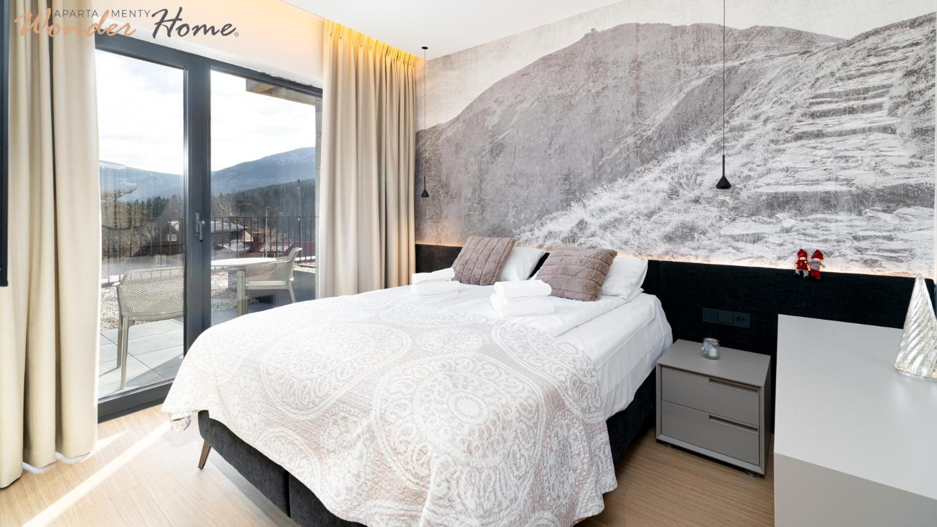 Wonder Home - Orlik Residence - Apartamenty z widokiem na Śnieżkę, blisko wyciągów, Ski Arena i Kościółka Wang