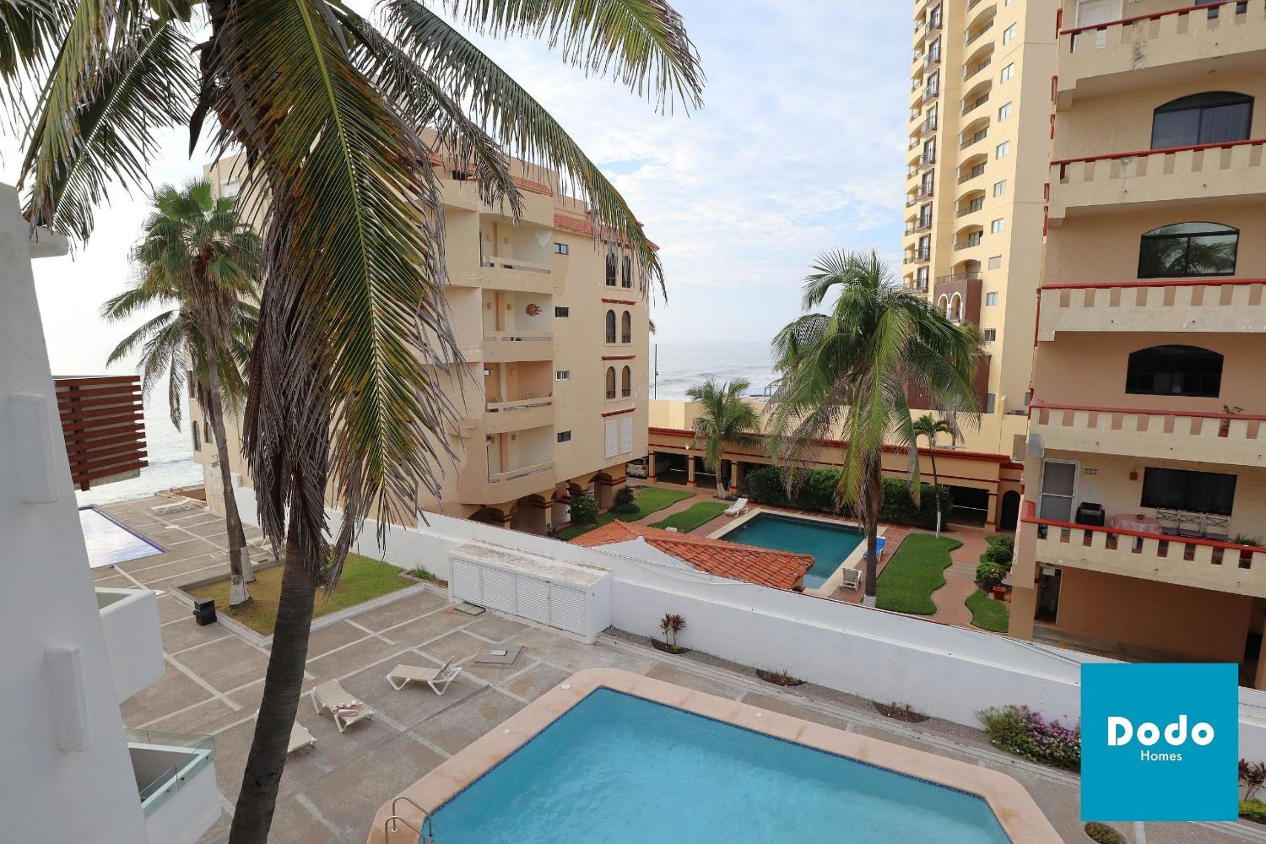 Departamentos en Mazatlán a pie de playa