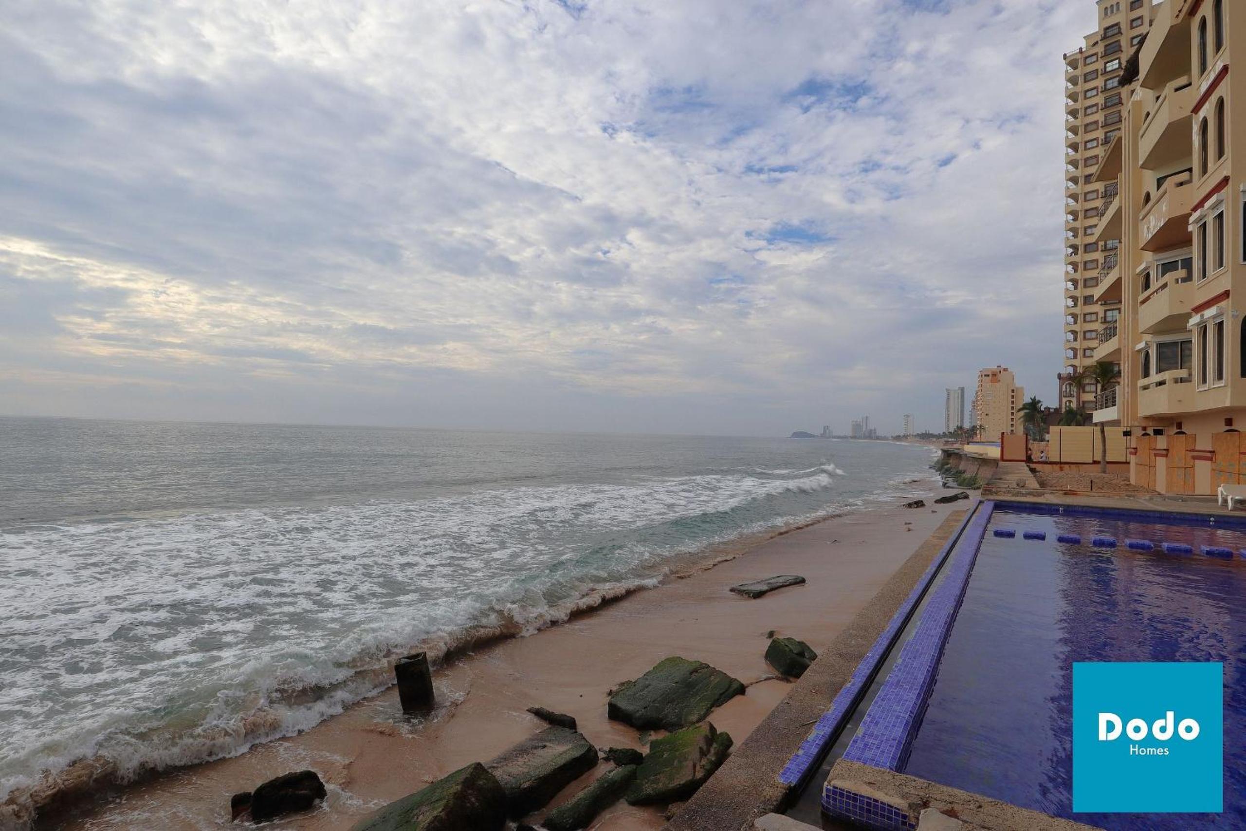 Departamentos en Mazatlán a pie de playa