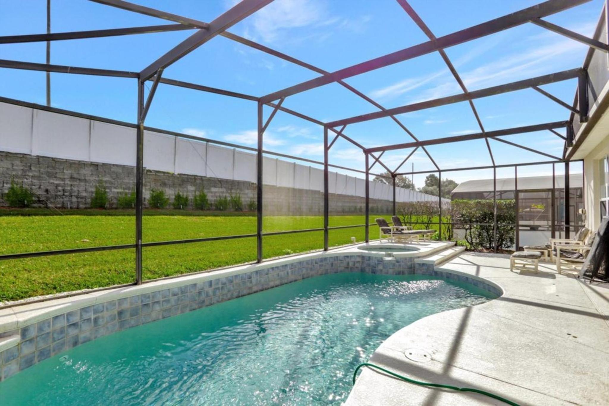 Luxury Pool Home 3 Miles from Disney & More!