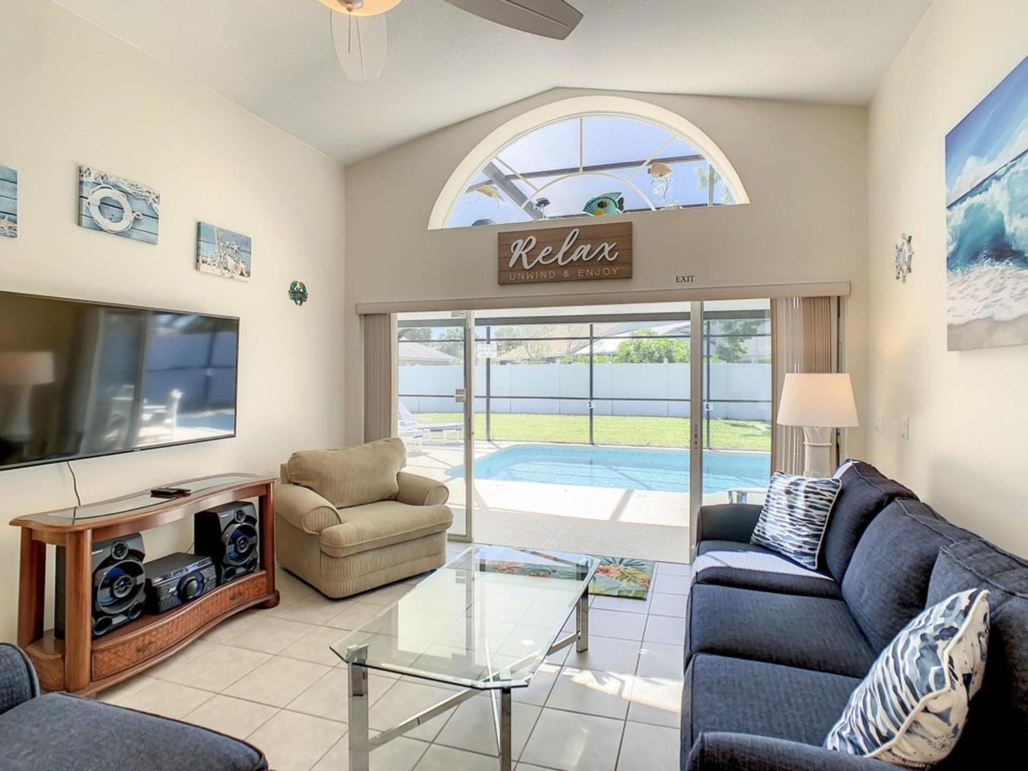 Relax Away Villa: Private Pool Home Near Disney