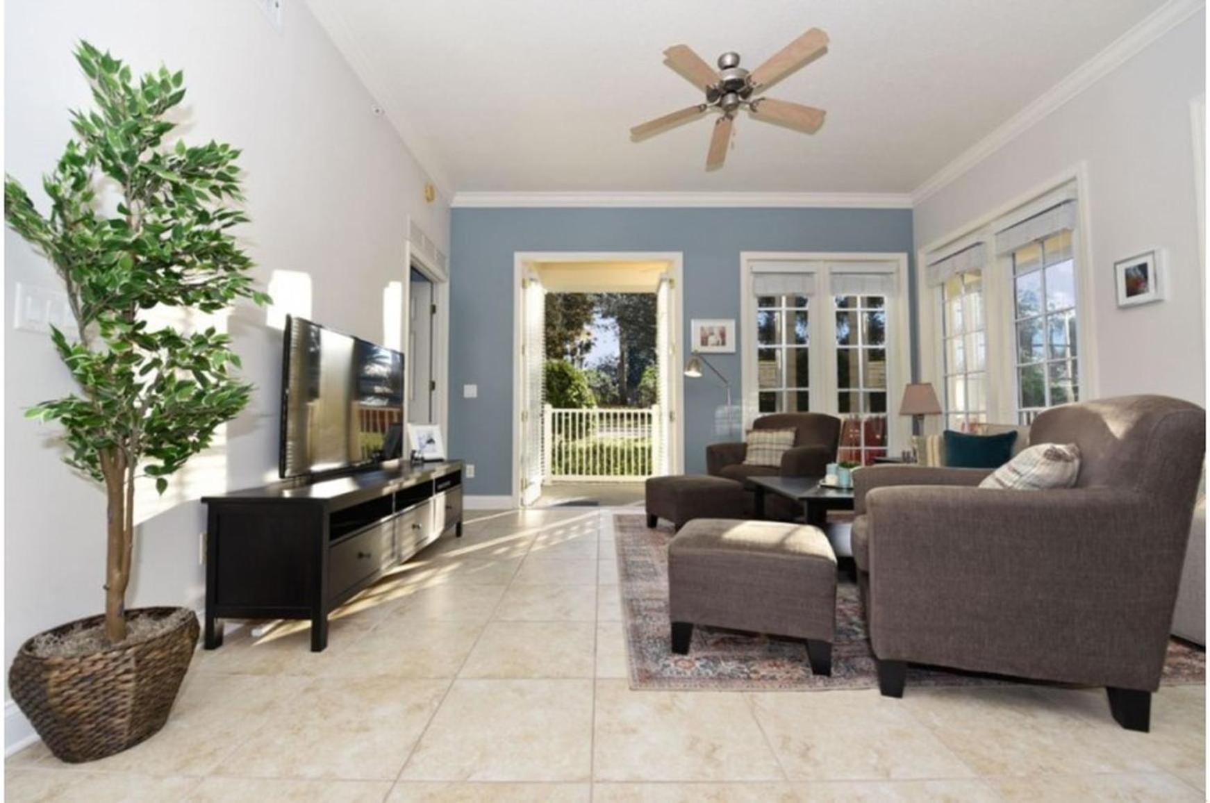 Reunion Resort Escape: 3BR, Balcony, Near Disney