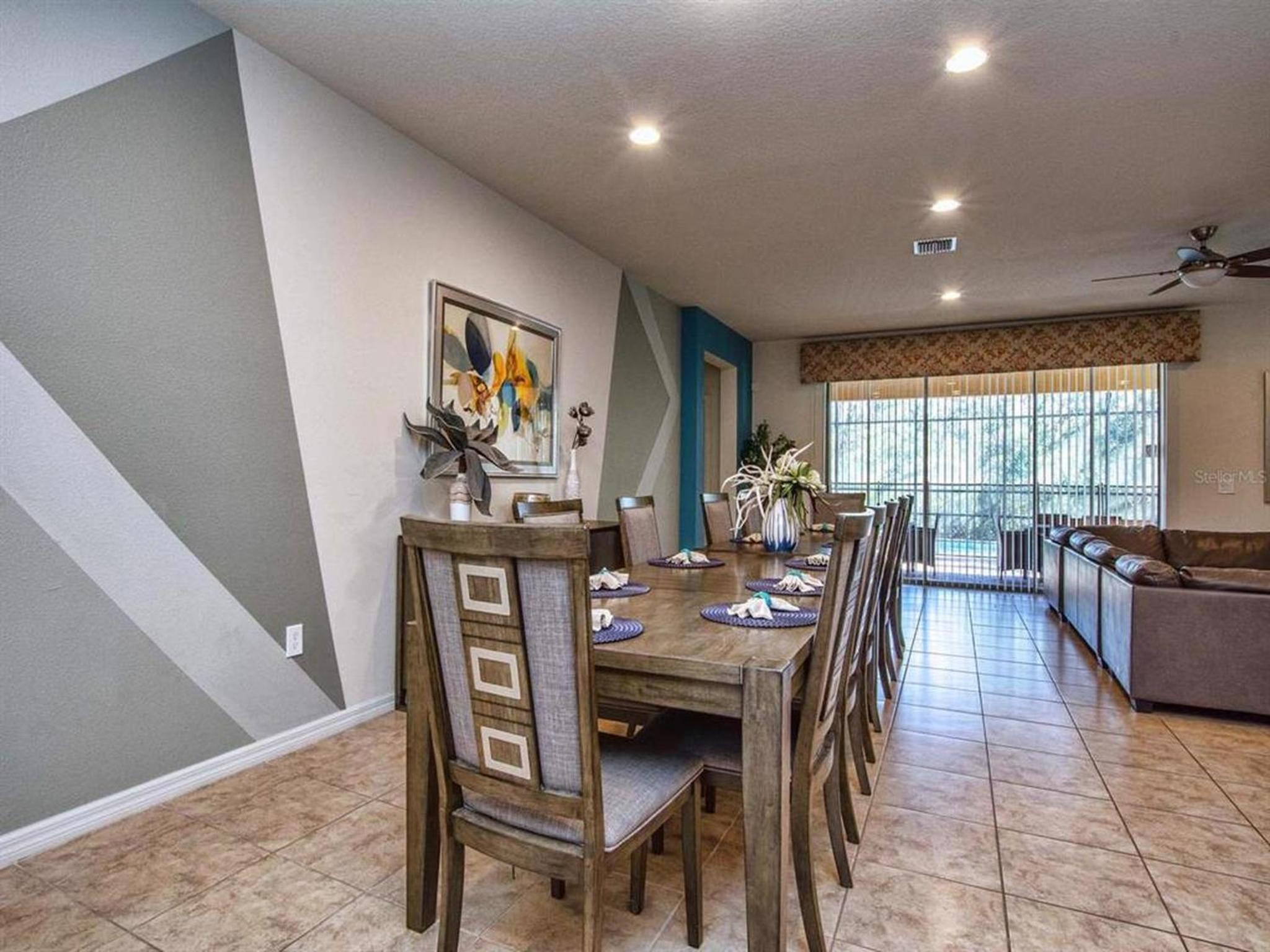 Spacious 8BR Villa w/ Pool & Resort Amenities