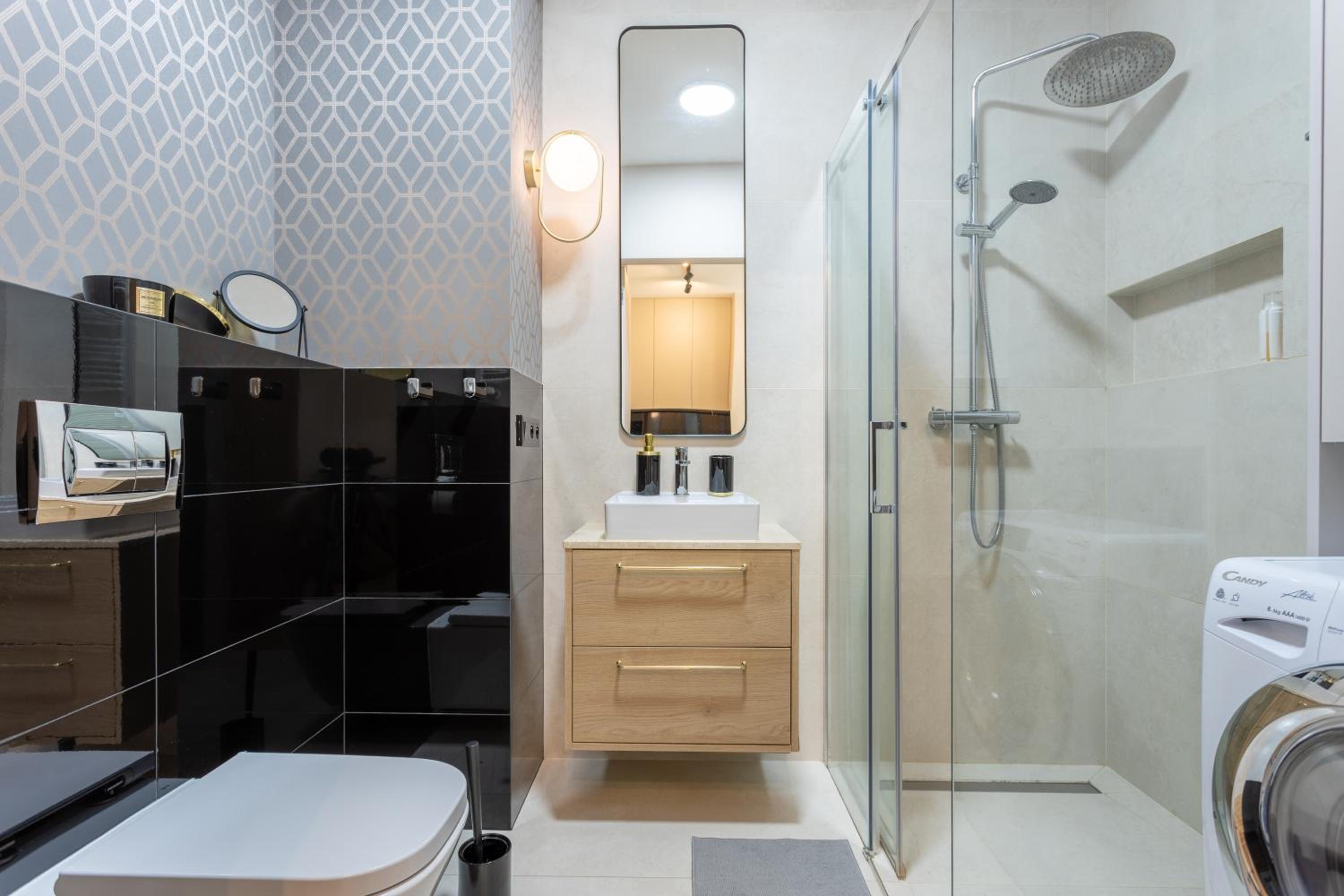 Golden Apartments Warsaw - Luxury Building, Rooftop Terrace, Sienna