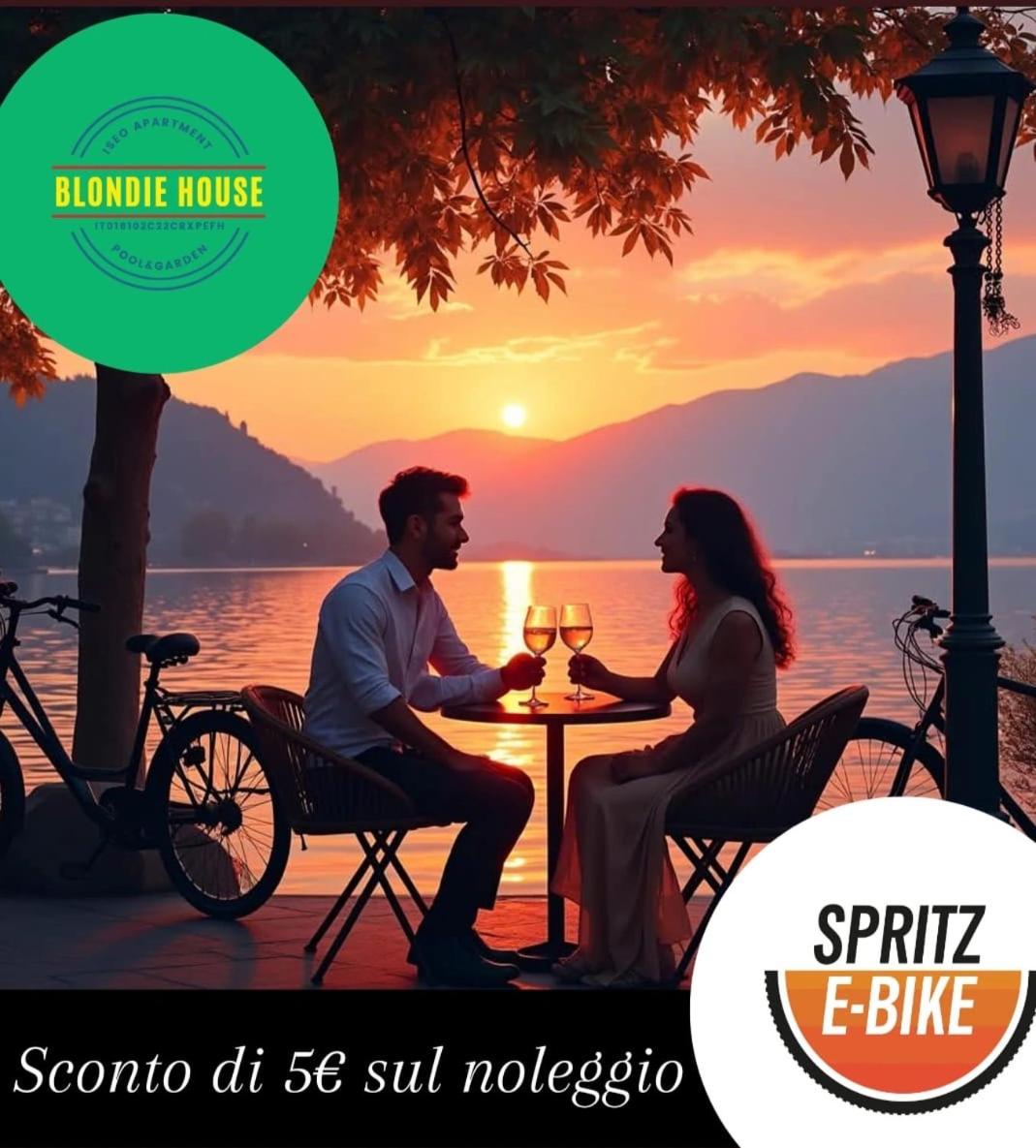 HOST4U - BLONDIE Aparment with Pool & Beautiful View on Iseo Lake