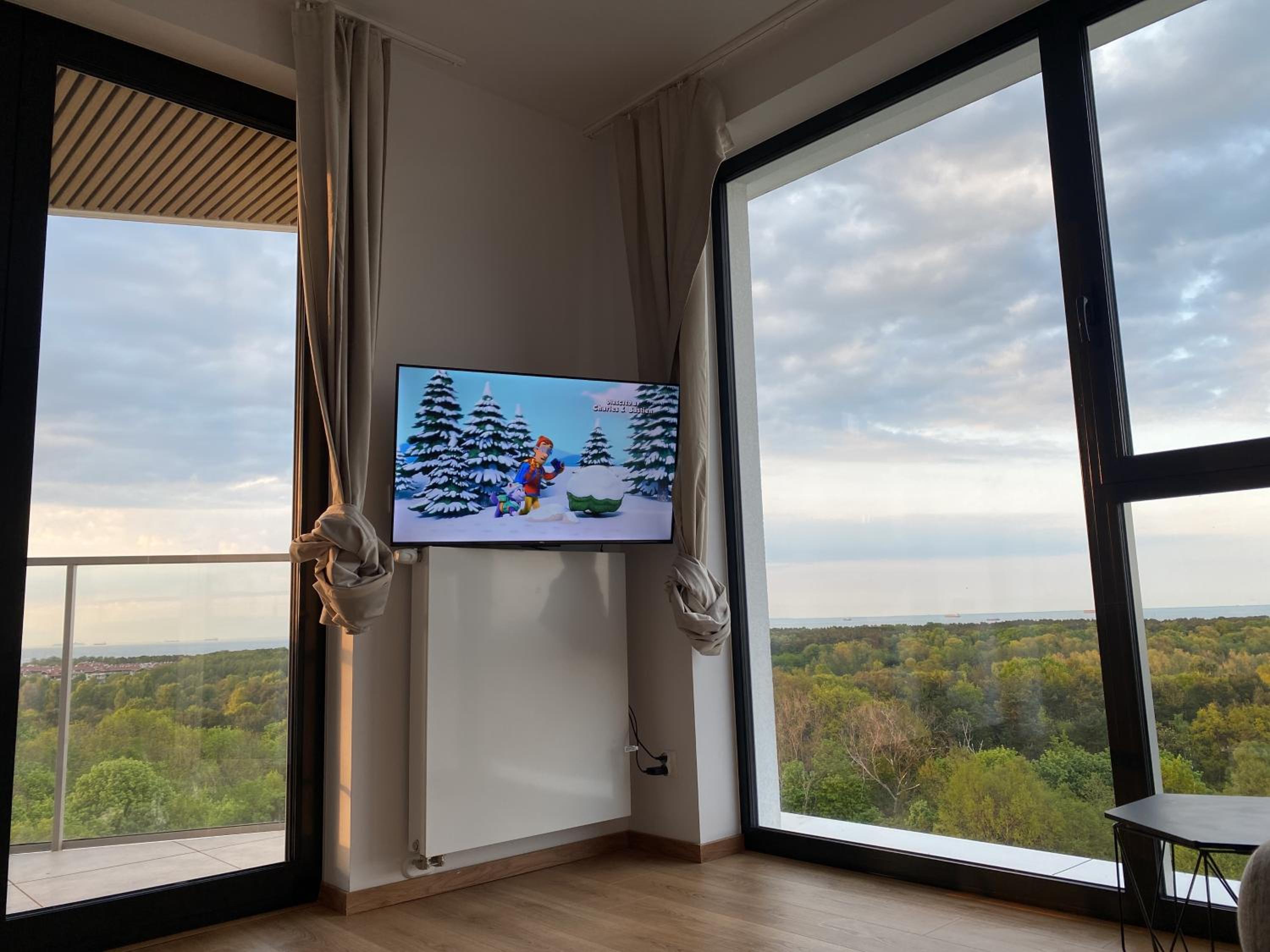 Mieszkanie z widokiem na morze Trójmiasto Gdańsk - Plaża - Klima - Sauna i Siłownia - Parking