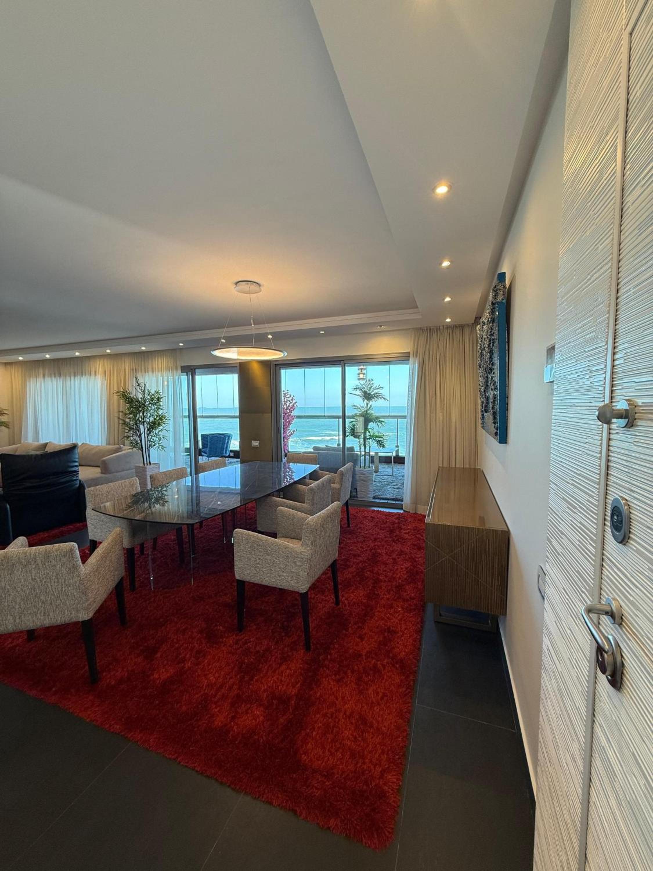 Ocean views from three bedrooms Apartment 21