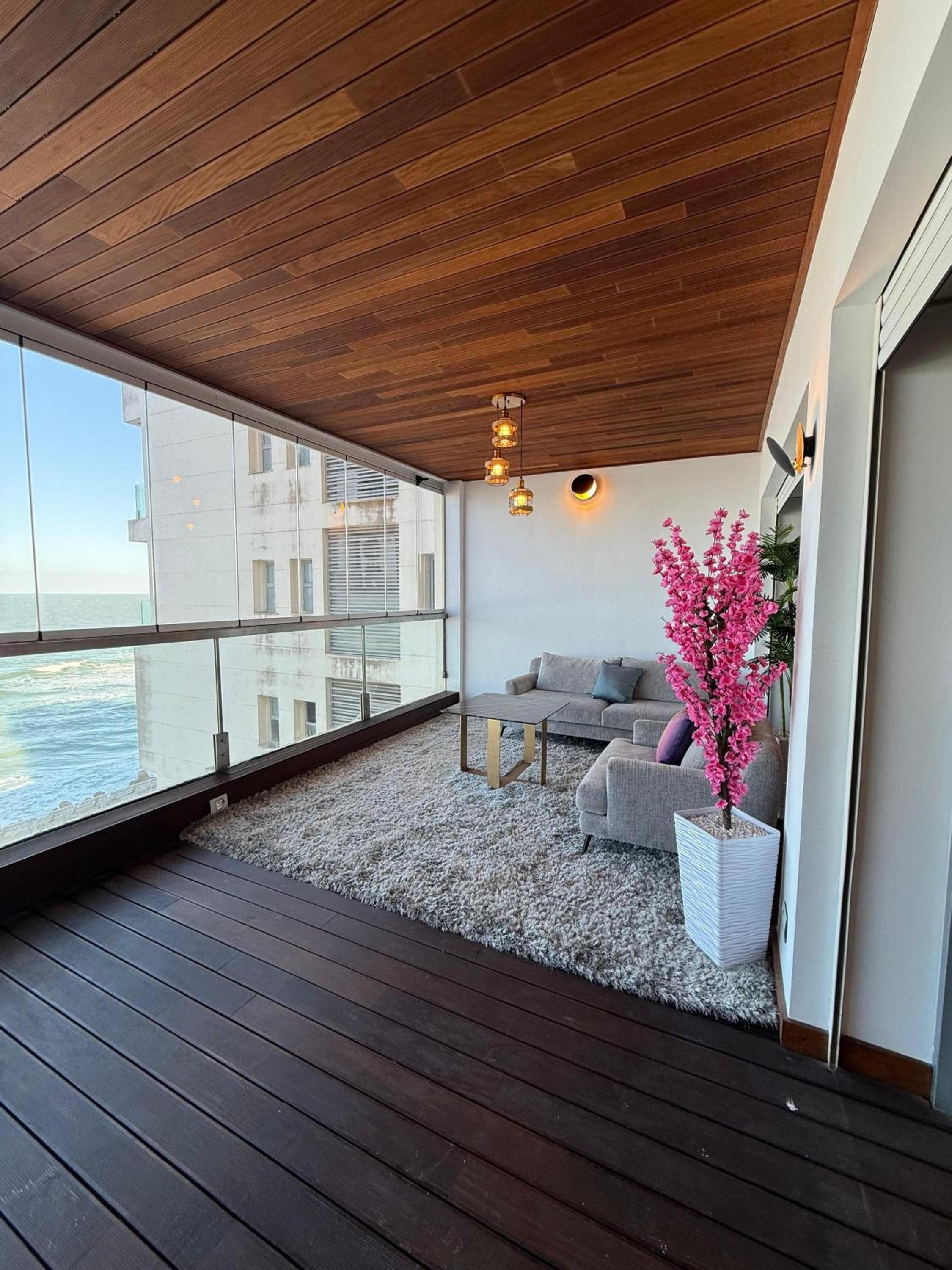 Ocean views from three bedrooms Apartment 21