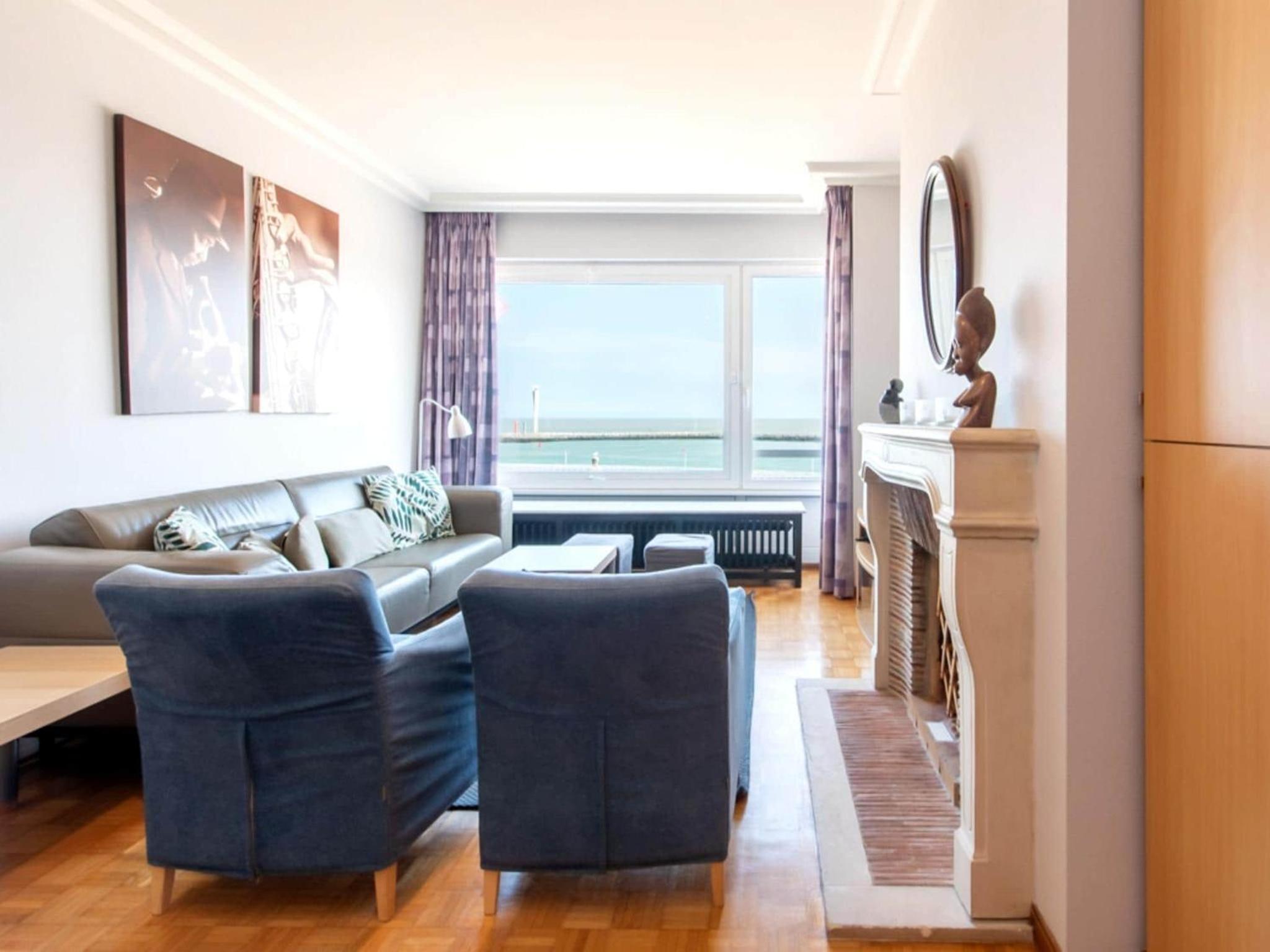 Apartment met zeezicht in Oostende