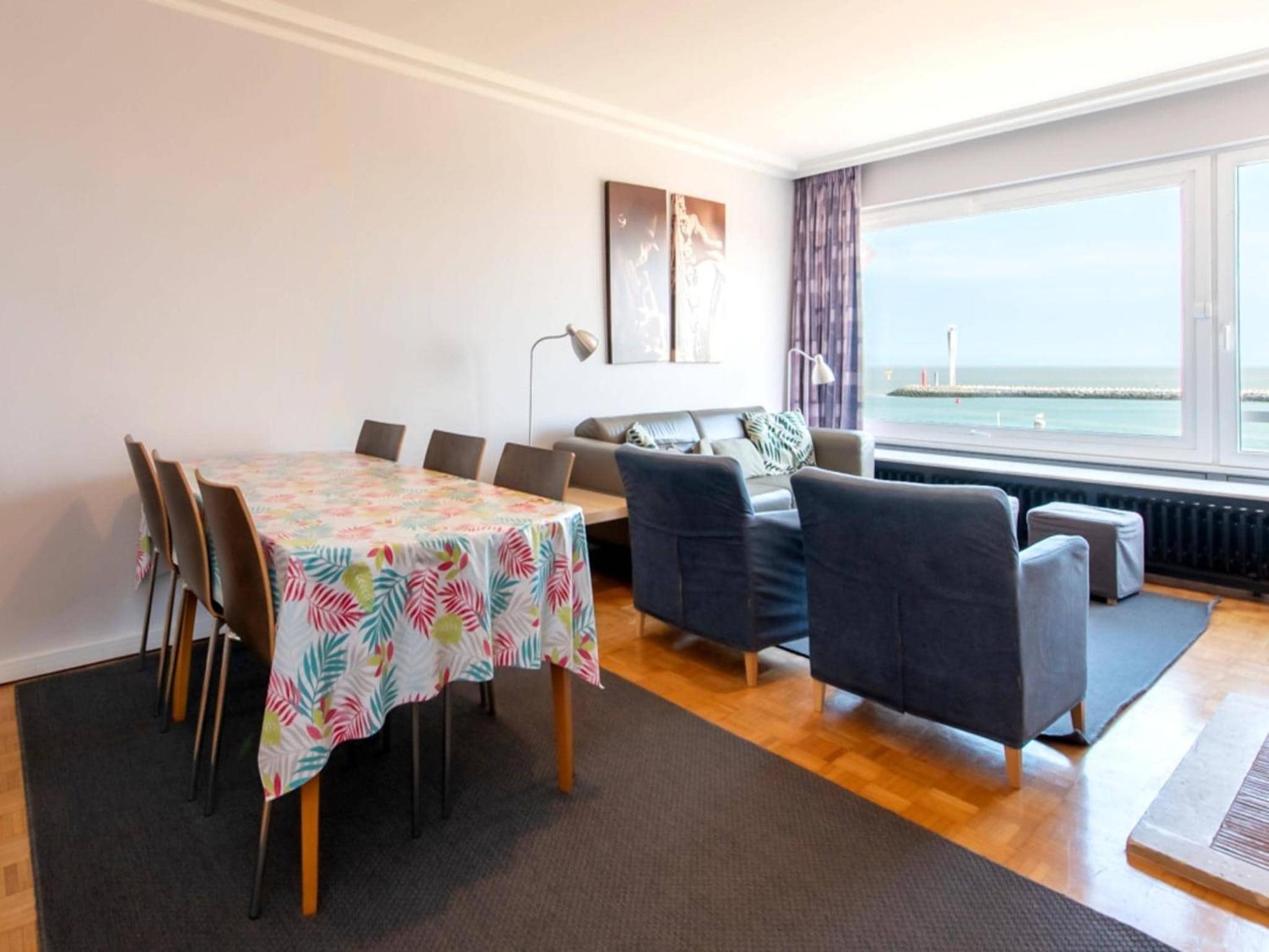 Apartment met zeezicht in Oostende