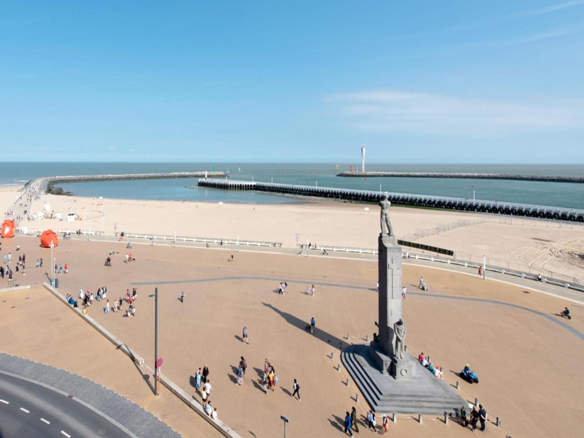 Apartment met zeezicht in Oostende