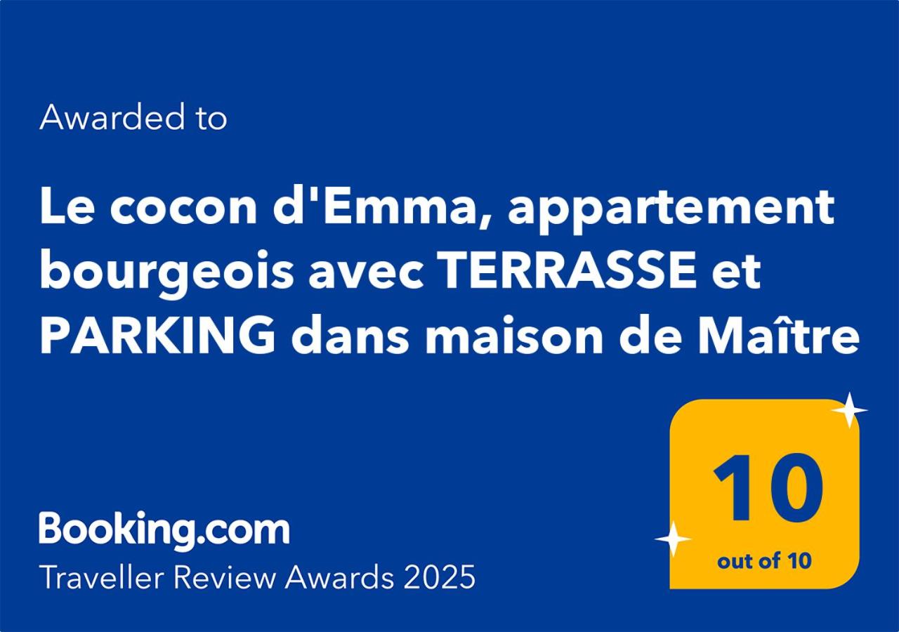 Le cocon d'Emma, terrasse, jardin et élégance dans maison de Maître