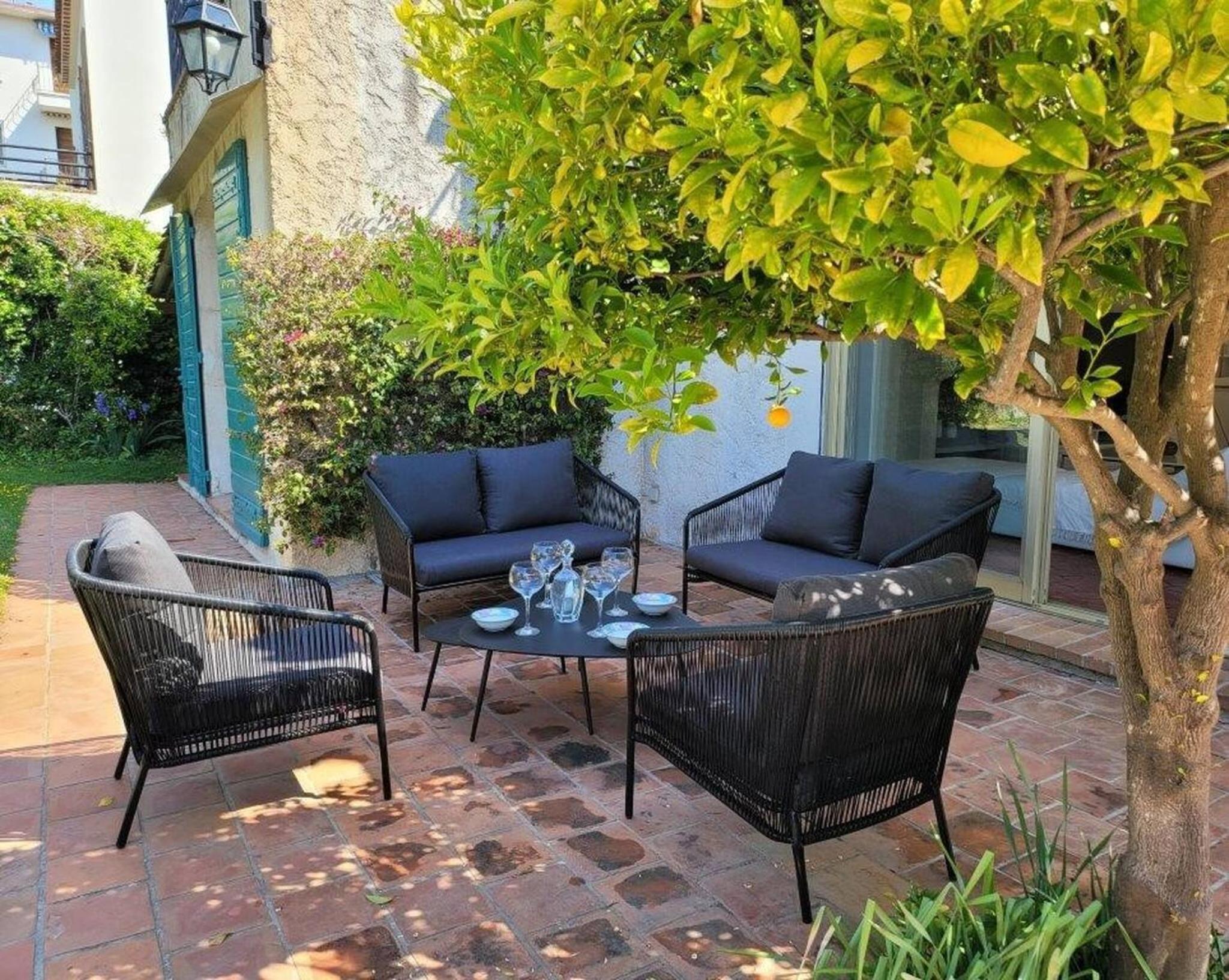 Juan les pins : Villa de charme avec piscine