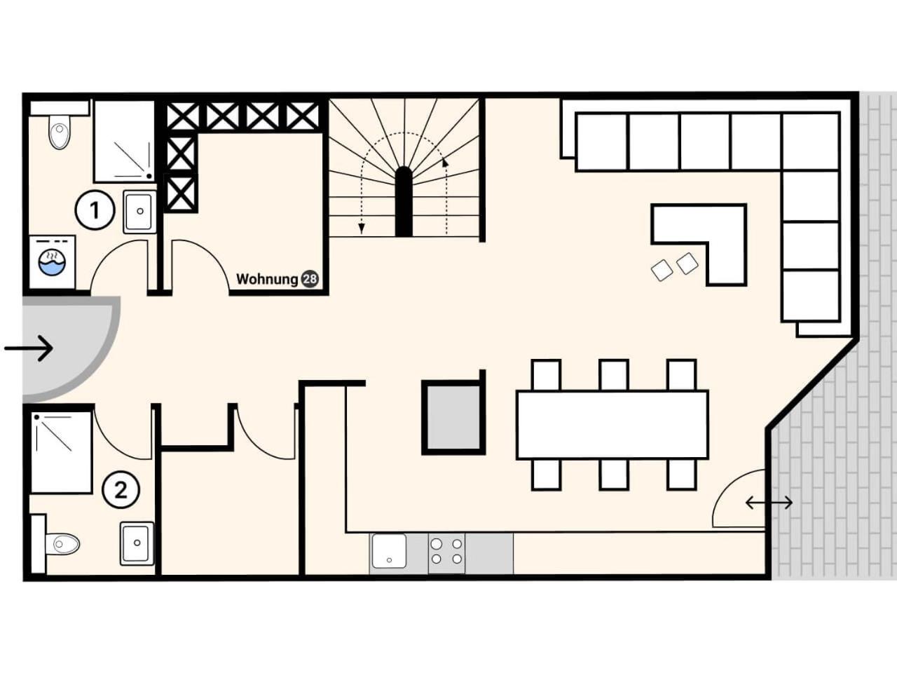 Exklusives Reihenhaus