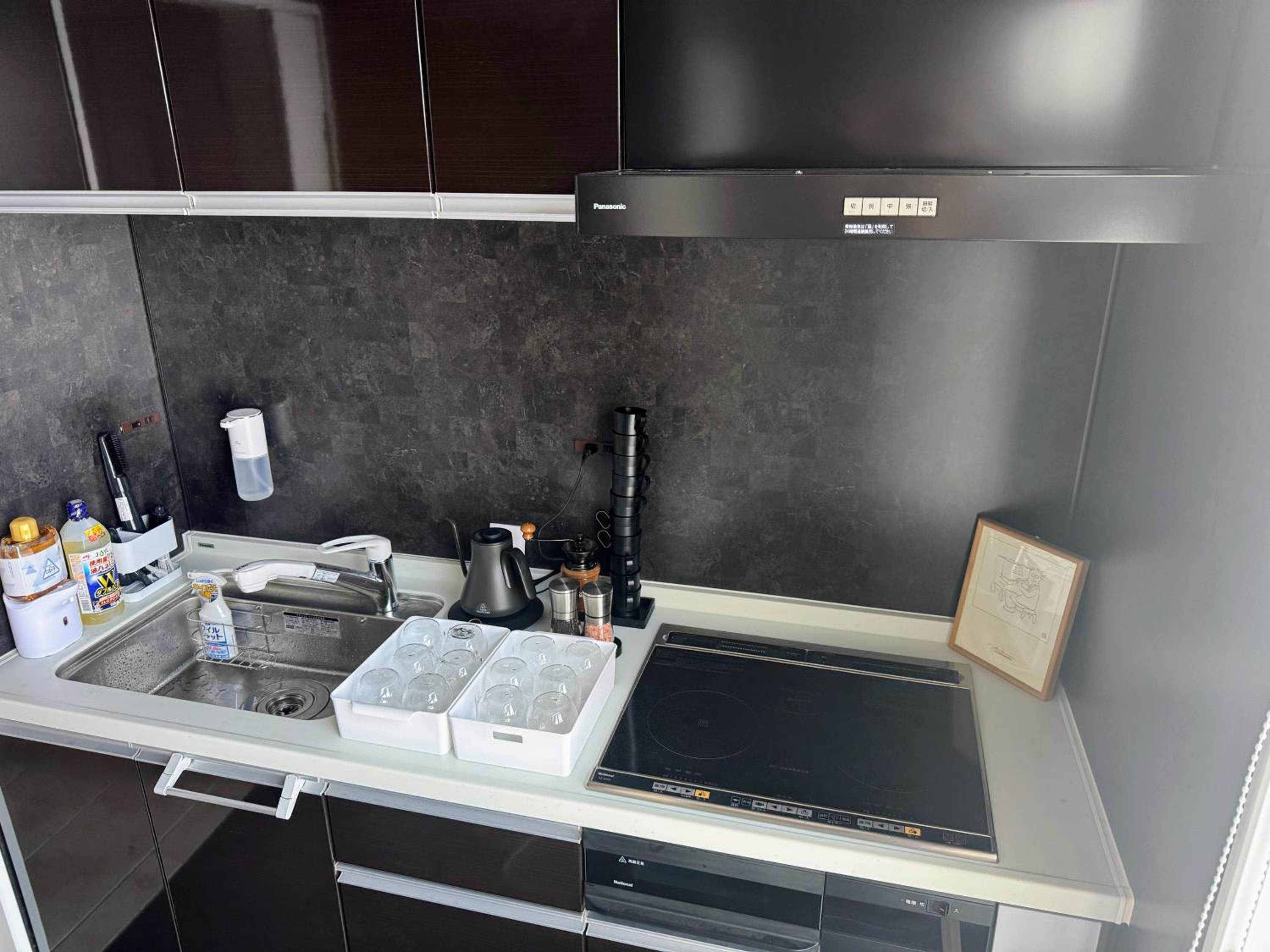 BIEI TERRACE 2nd Floor - 2F専用独立玄関 - 2F占有127平米2LDK - 大型バスルーム, 85型スマートTV, 無料Wi-Fi -駅前通り景観条例指定地区