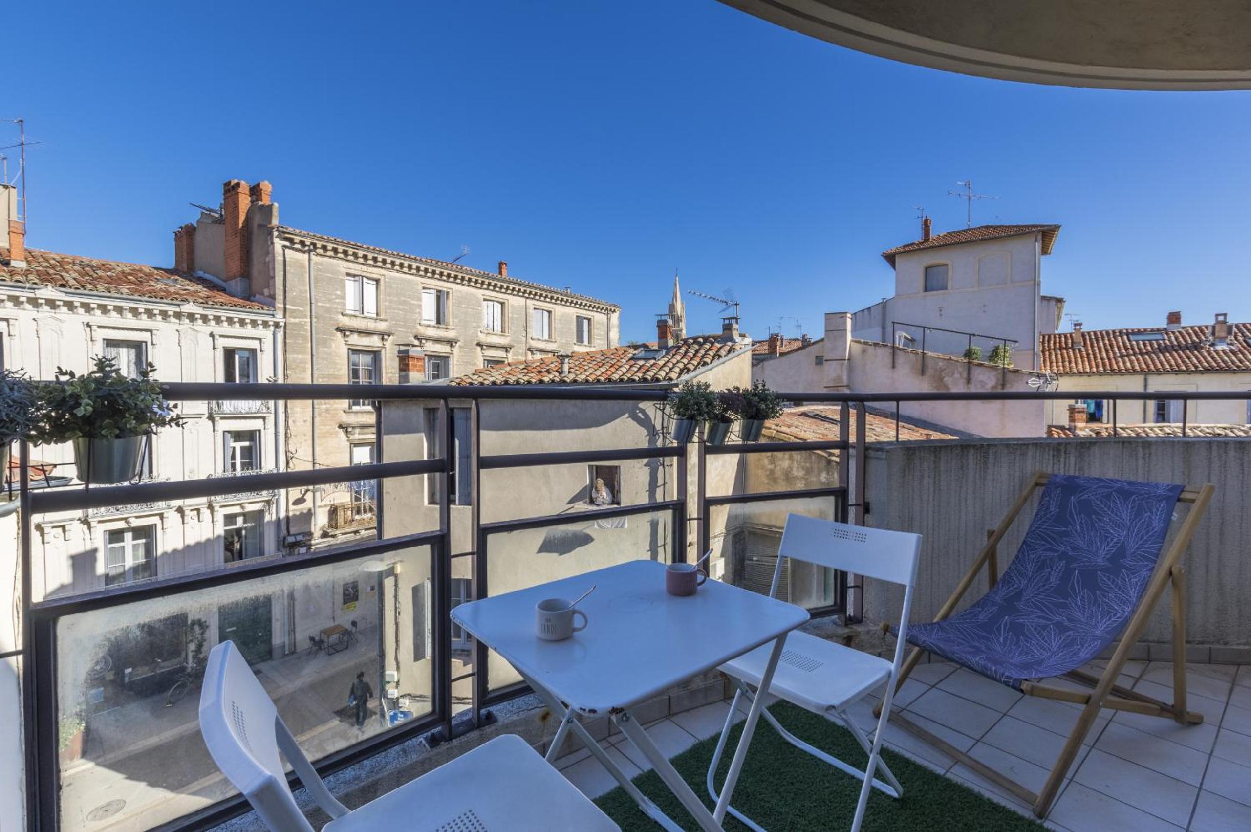 Terrasse en ville - Premiere conciergerie