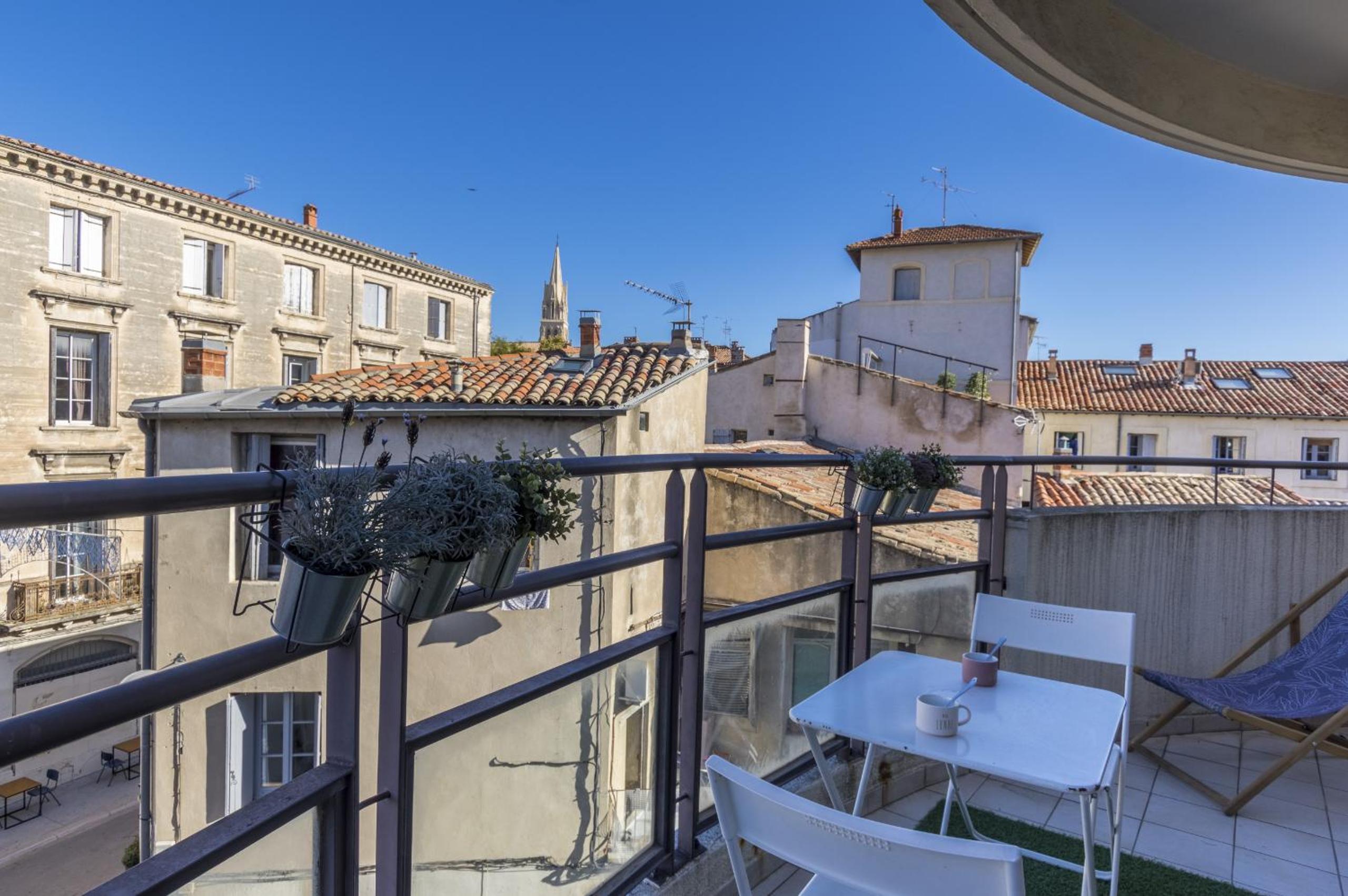 Terrasse en ville - Premiere conciergerie