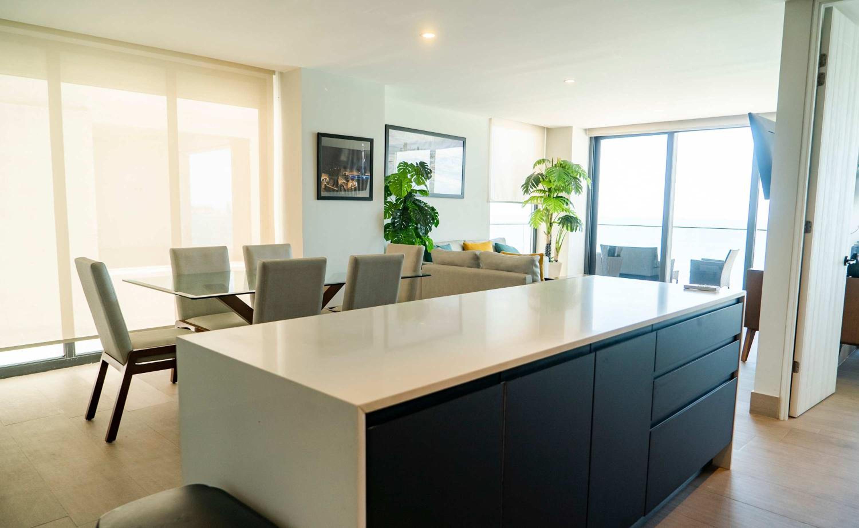 Apartment on the Malecon 2 BR Ocean View