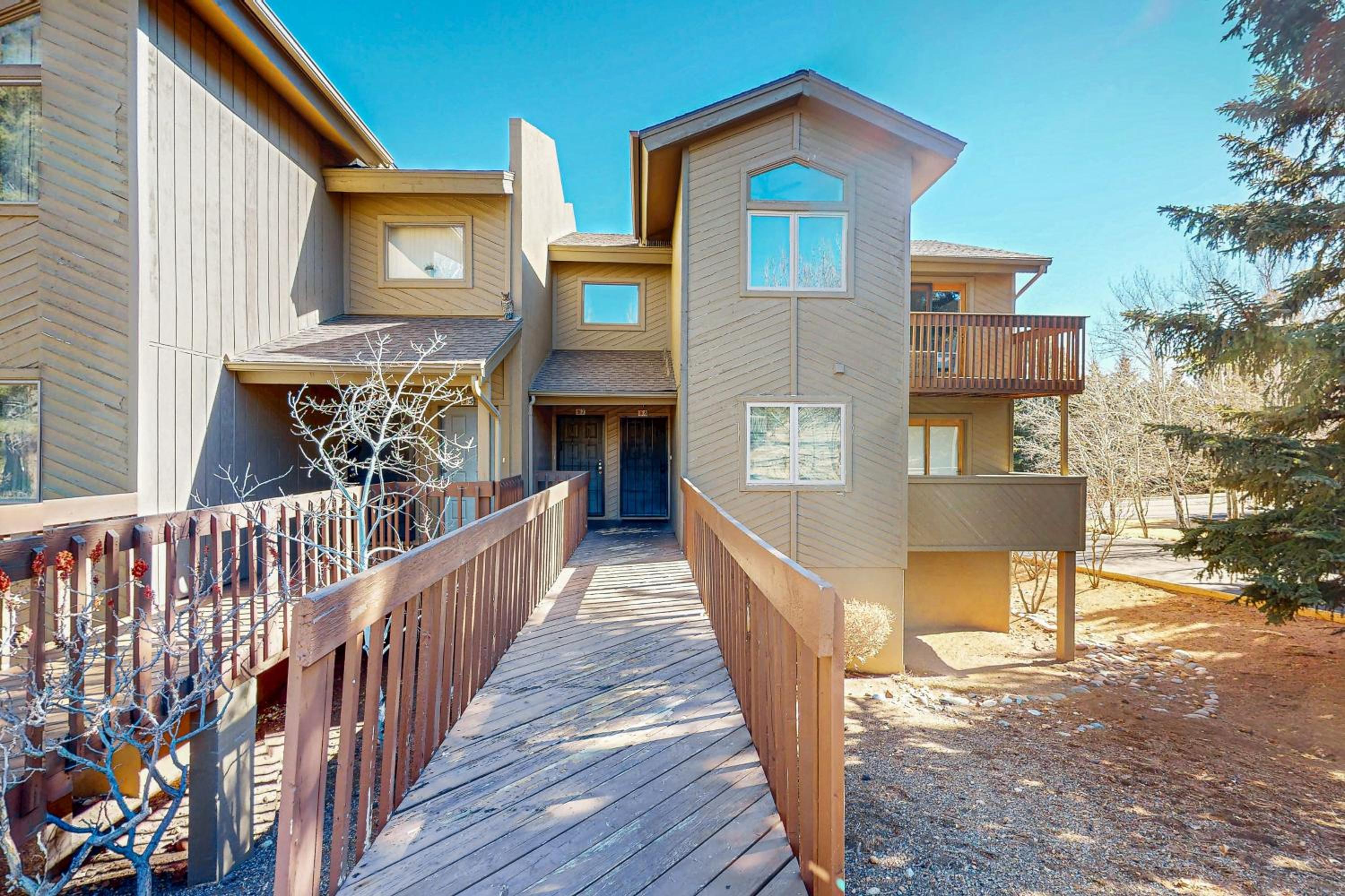 Near Hiking and Biking! Flagstaff Condo with Grill