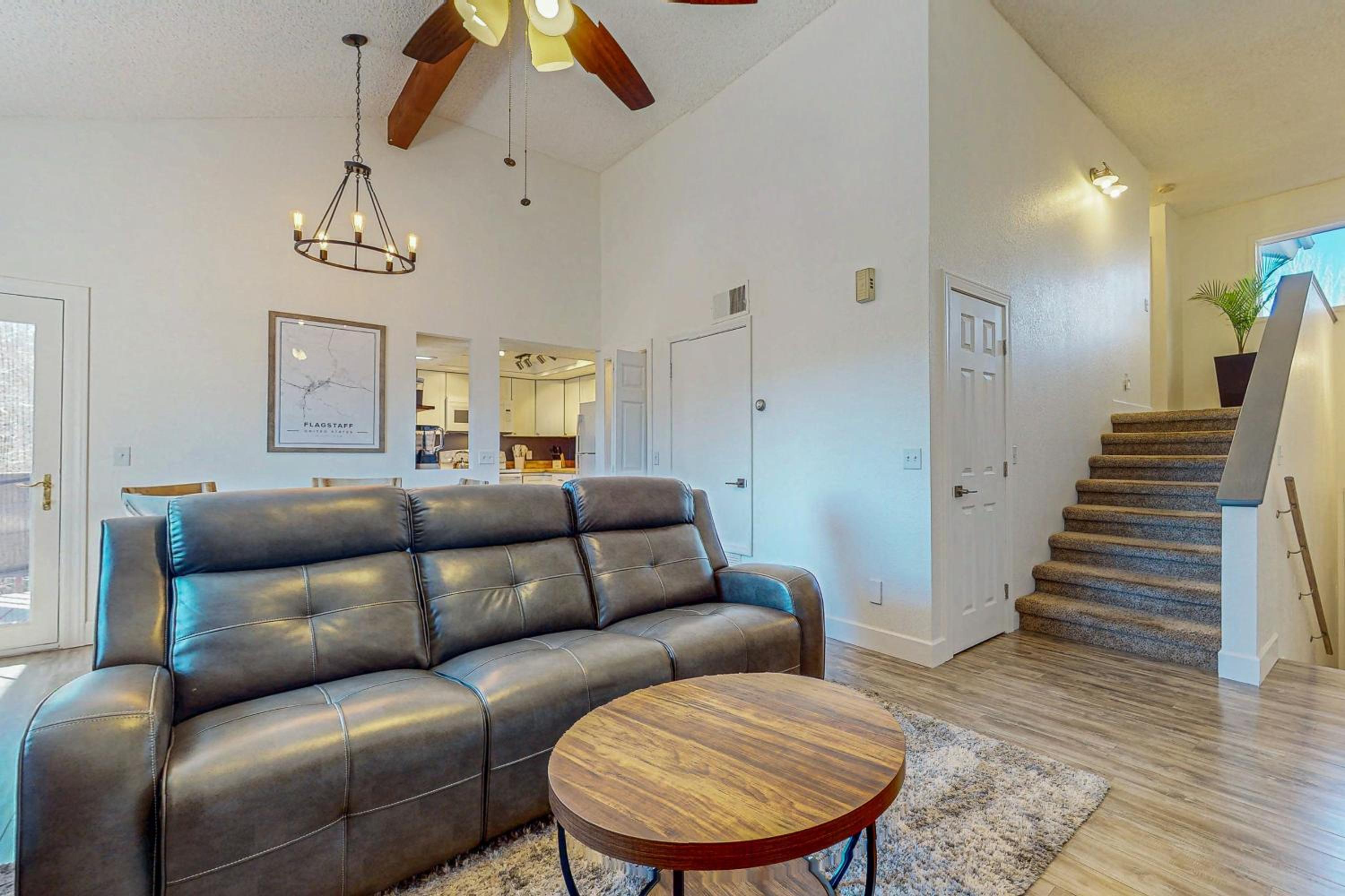 Near Hiking and Biking! Flagstaff Condo with Grill