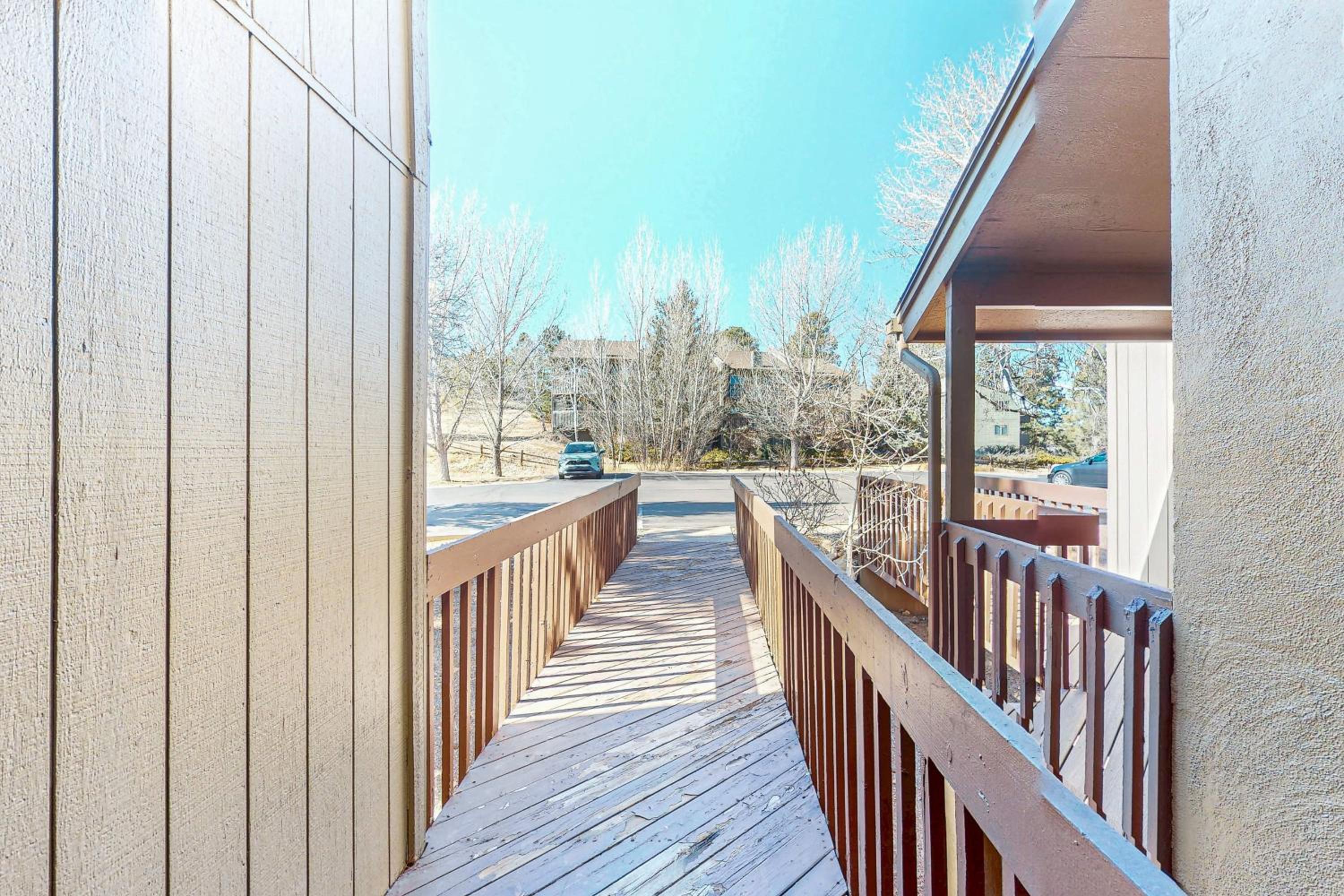 Near Hiking and Biking! Flagstaff Condo with Grill