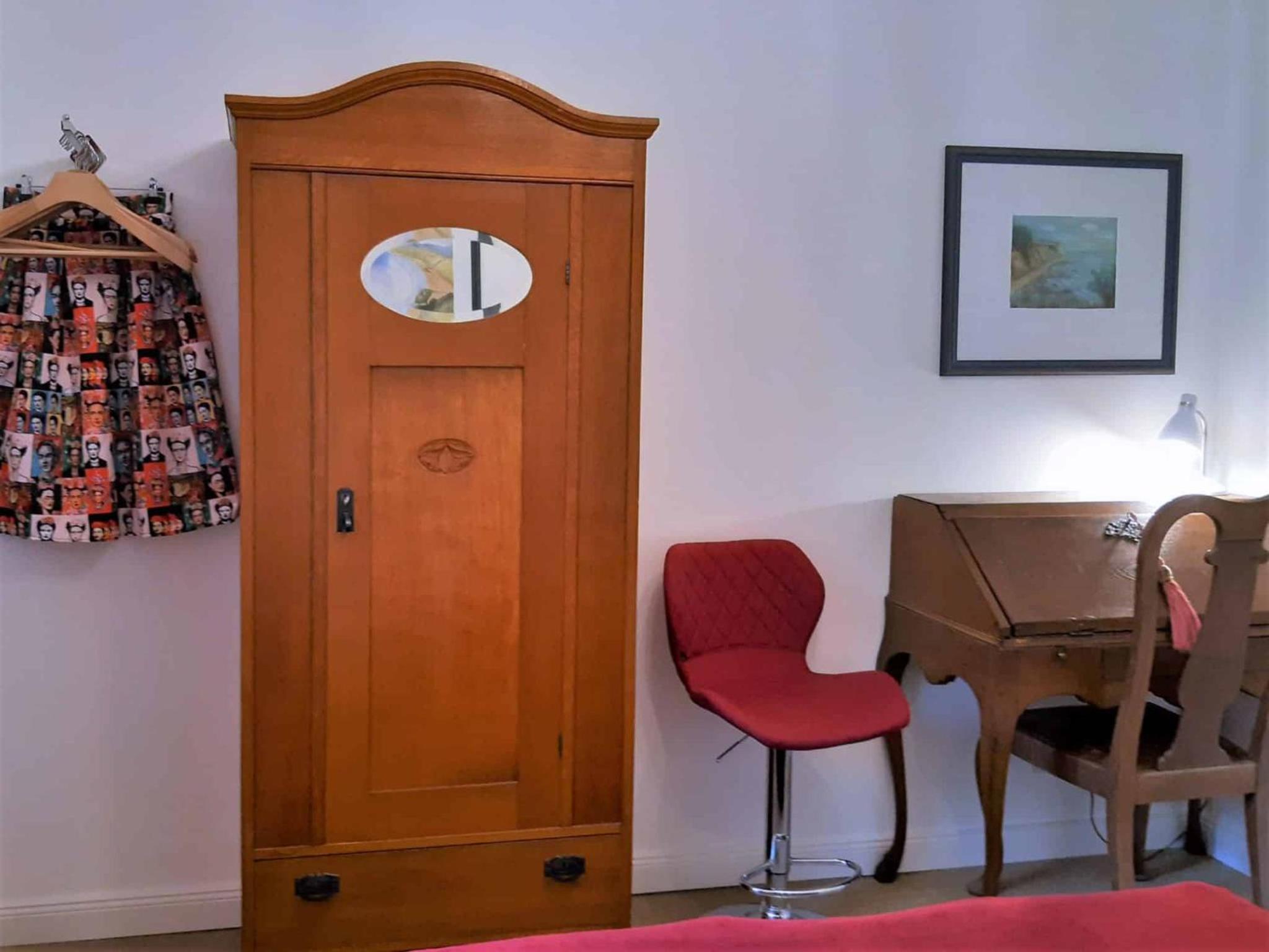 Strandvilla Hubertus Boltenhagen - H2 - Ferienwohnung Apartment Frida Kahlo mit Terrasse mit Meerblick Parkplatz WLAN Küche Garten Grillplatz Waldbaden