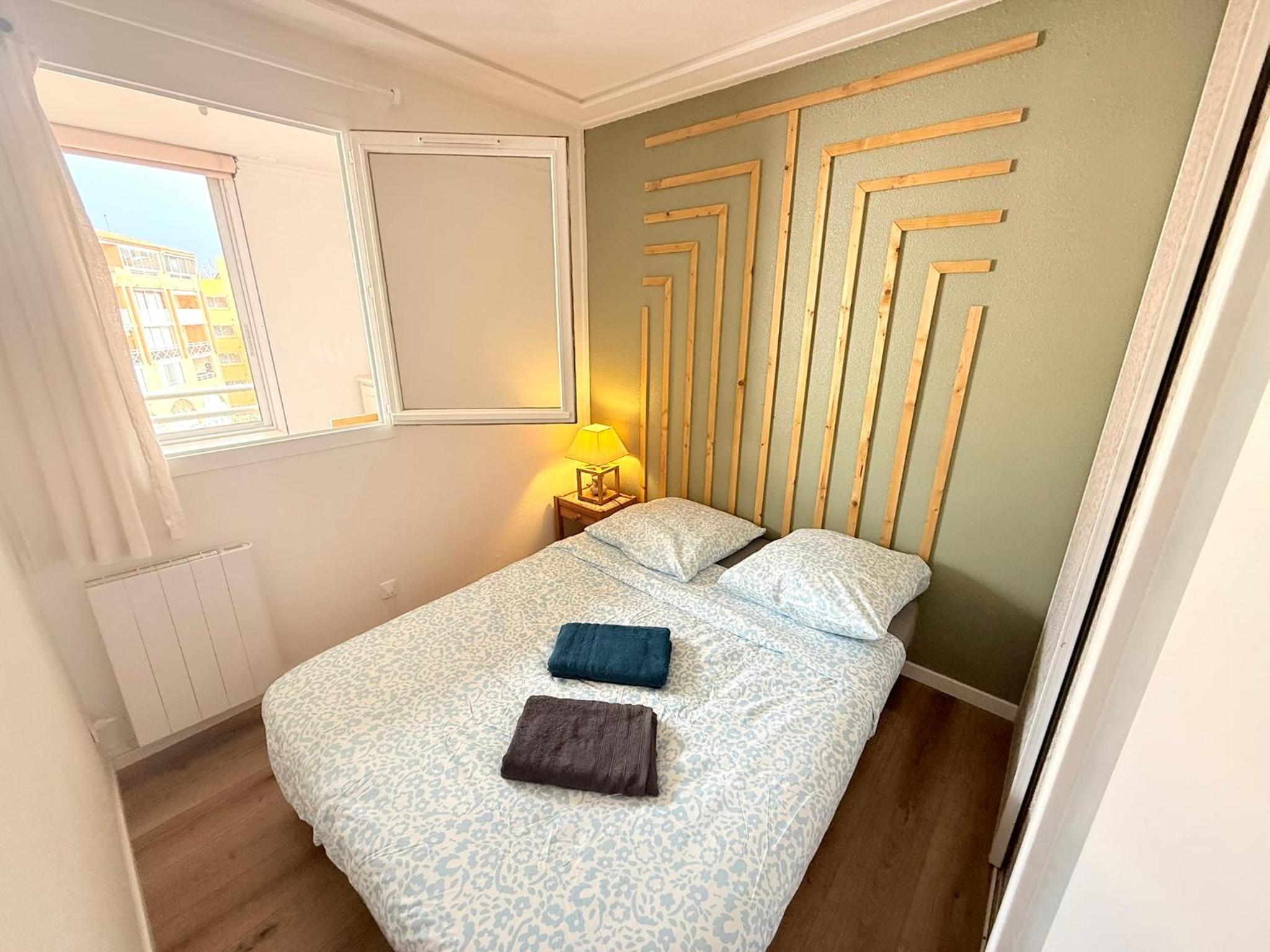 Appart Confort 4-6 Pers Agde,Animaux ok, Plage Richelieu à 150m, Piscine, Parking, Aqualand -