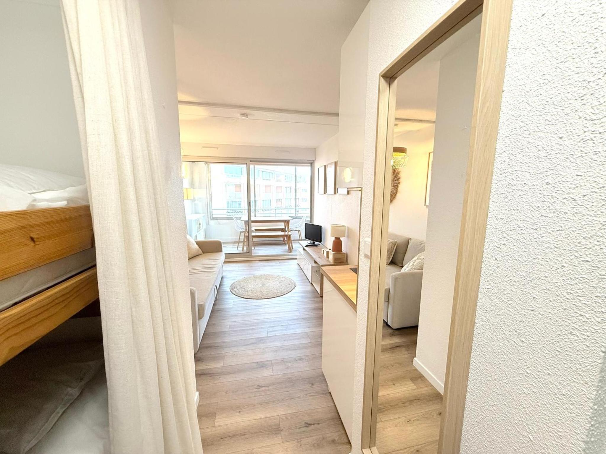 Appart Confort 4-6 Pers Agde,Animaux ok, Plage Richelieu à 150m, Piscine, Parking, Aqualand -
