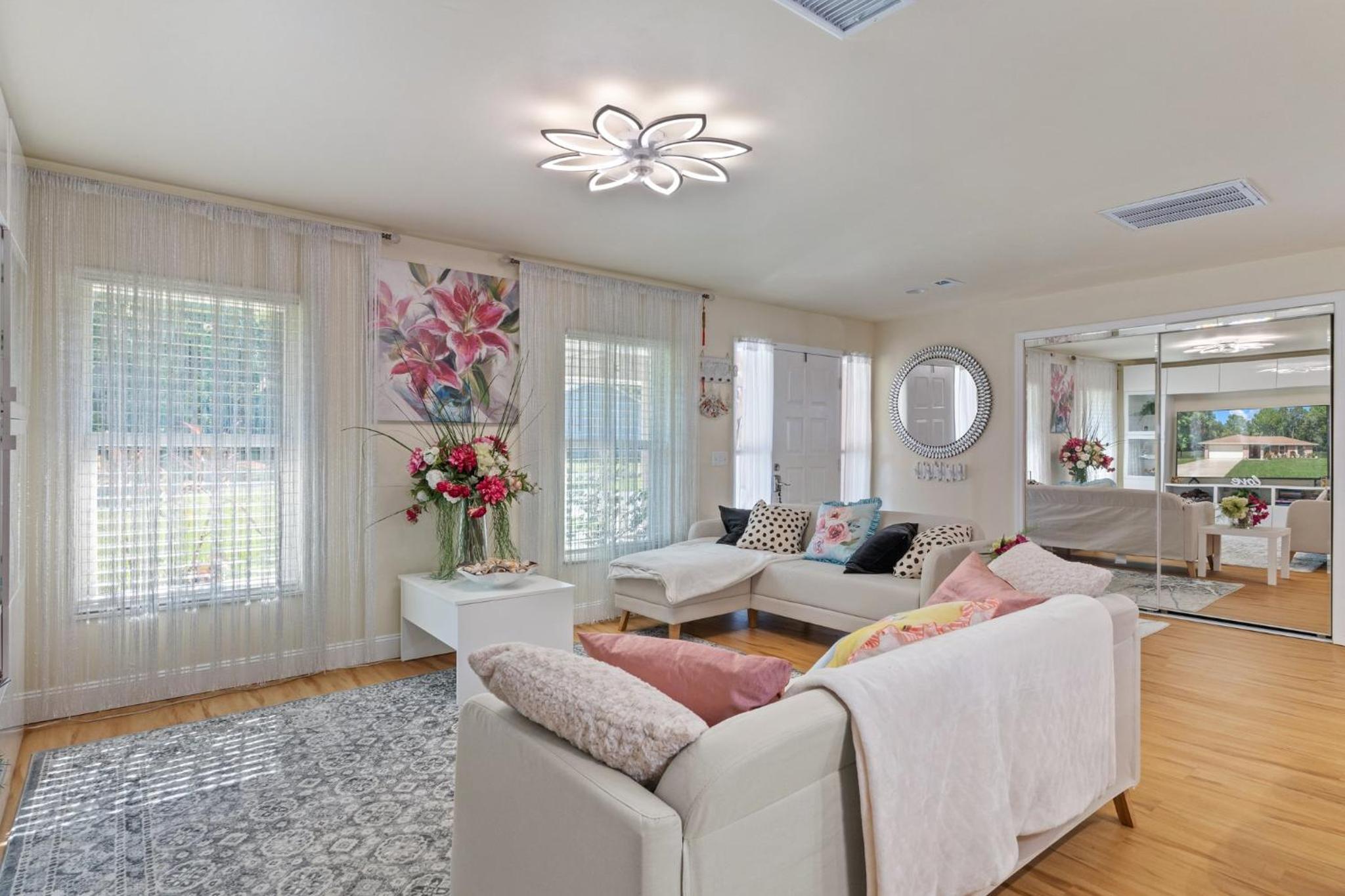 Minutes to boat ramps and beach and private pool!