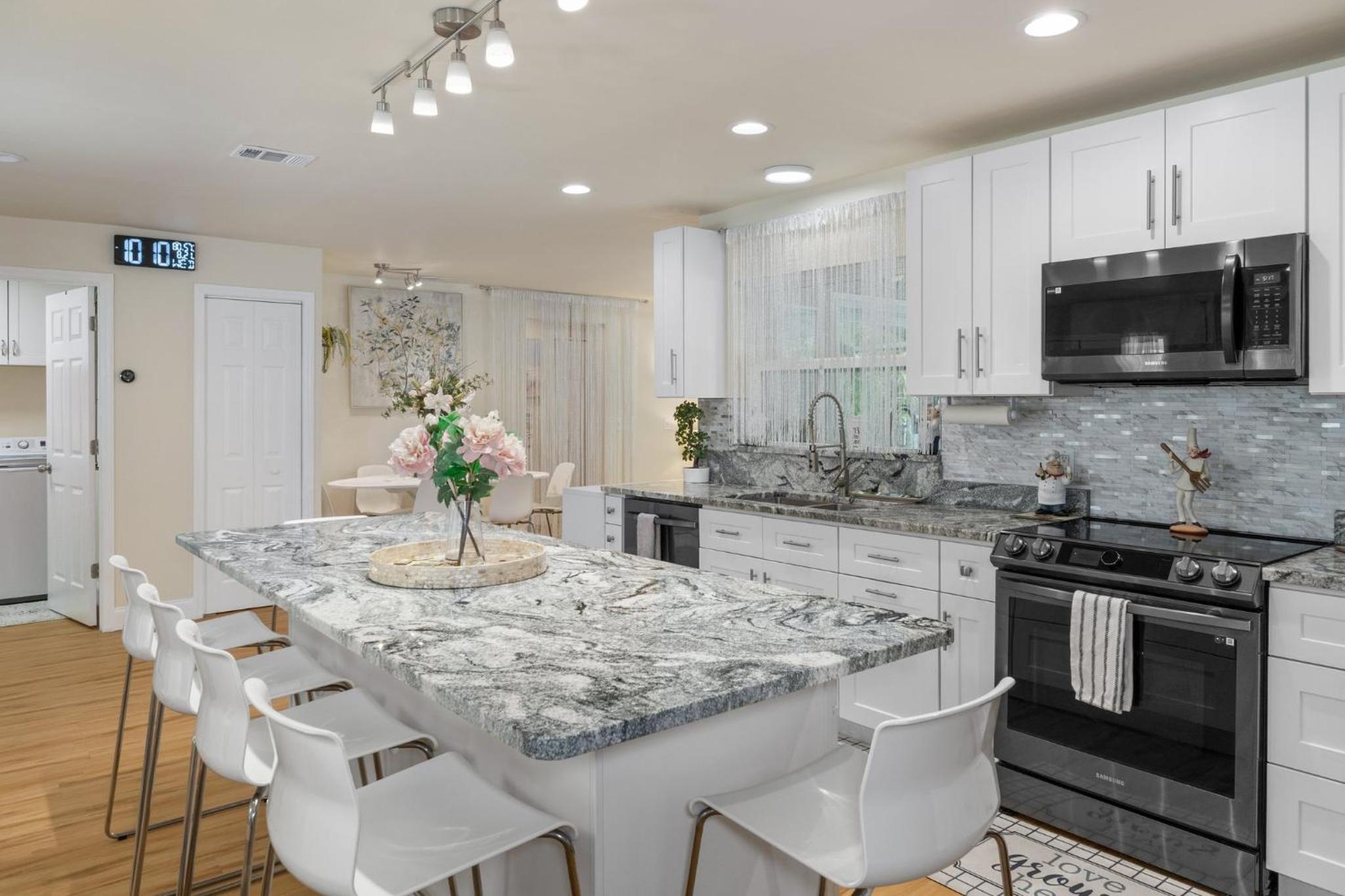 Minutes to boat ramps and beach and private pool!