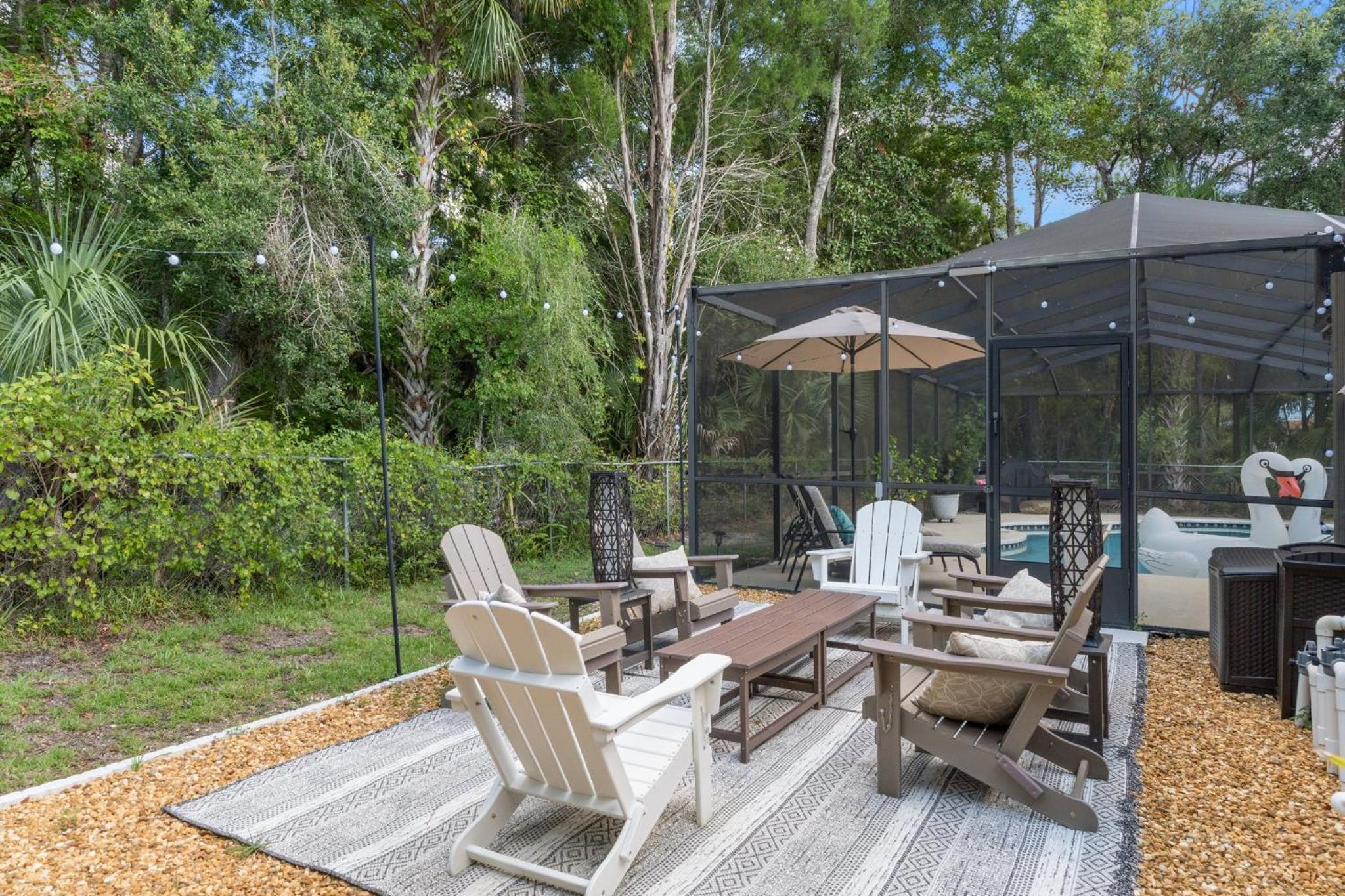 Minutes to boat ramps and beach and private pool!