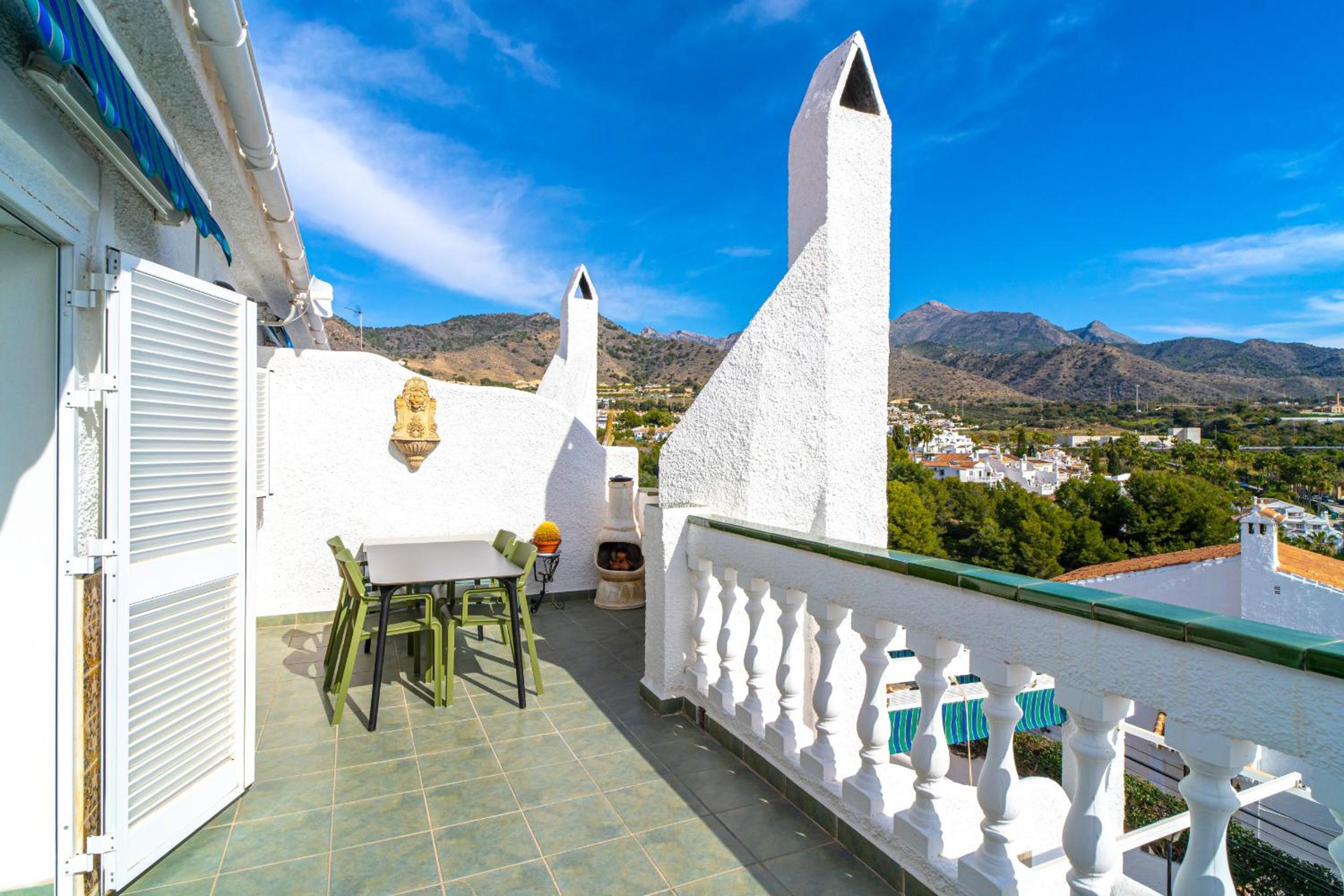 Sunny Terrace Chimenea by Casasol