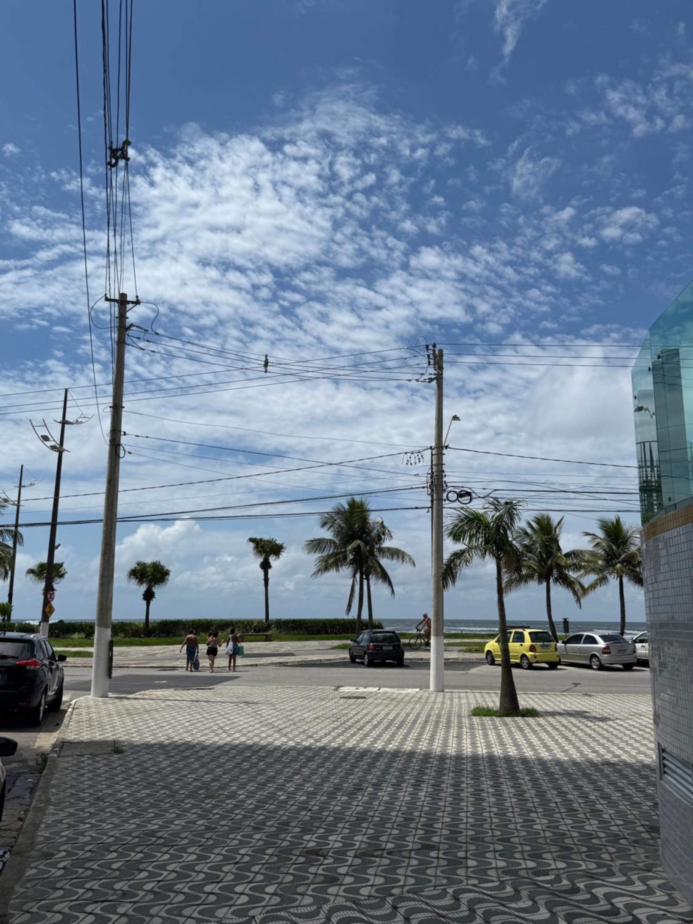 Apartamento novo pé na areia vista mar